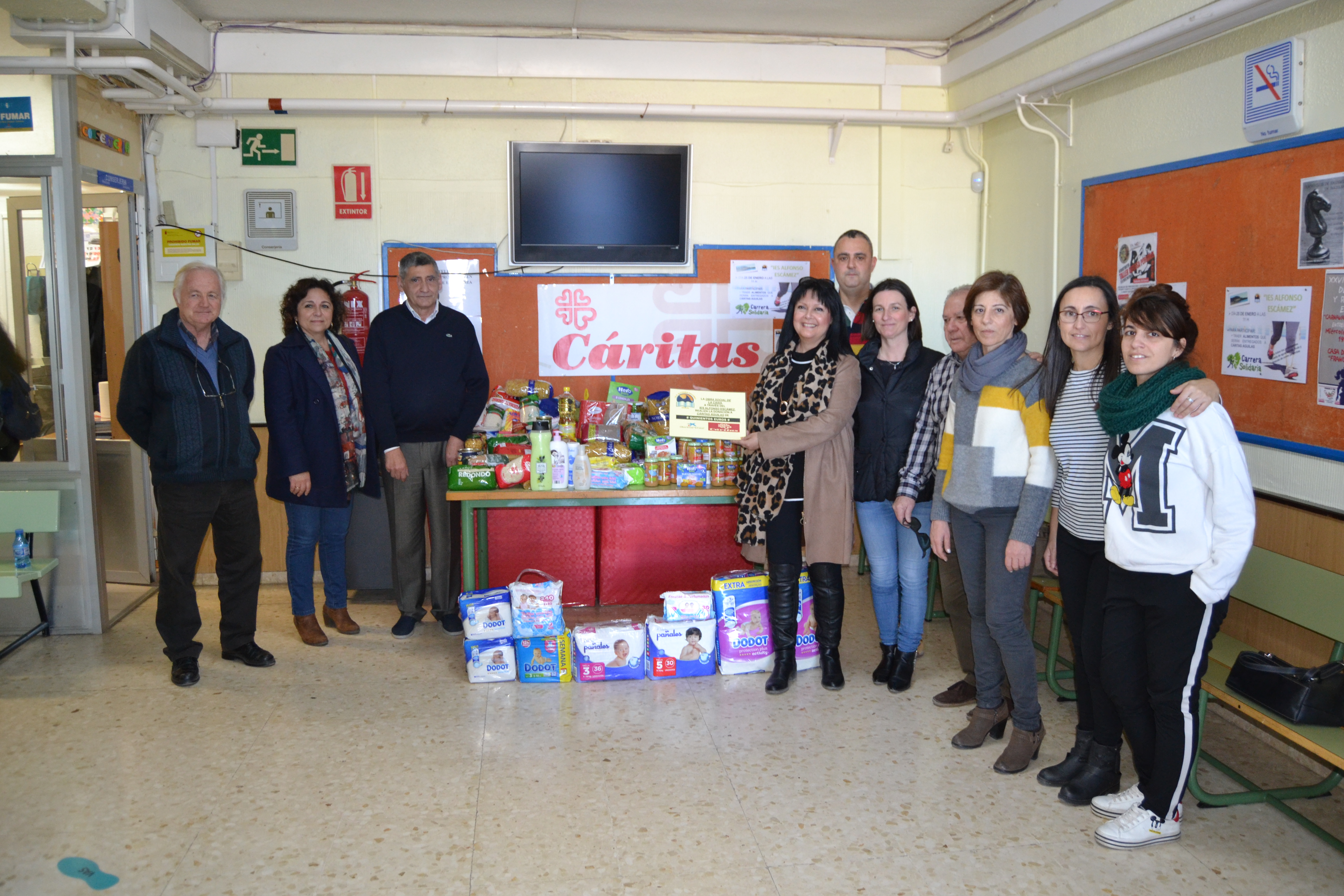 IV Carrera solidaria I.E.S. Alfonso Escámez a beneficio de Cáritas Parroquial San José Águilas