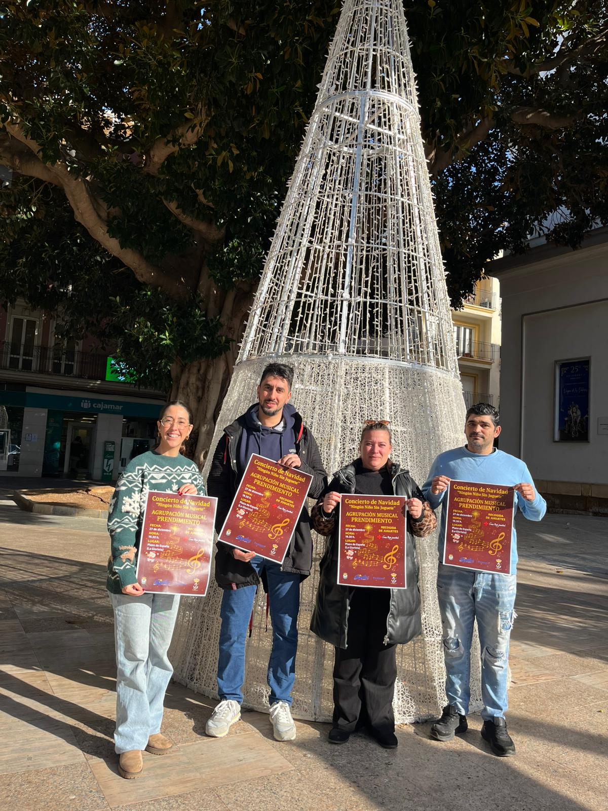 Acordes solidarios de la mano de la Agrupación Musical del Prendimiento