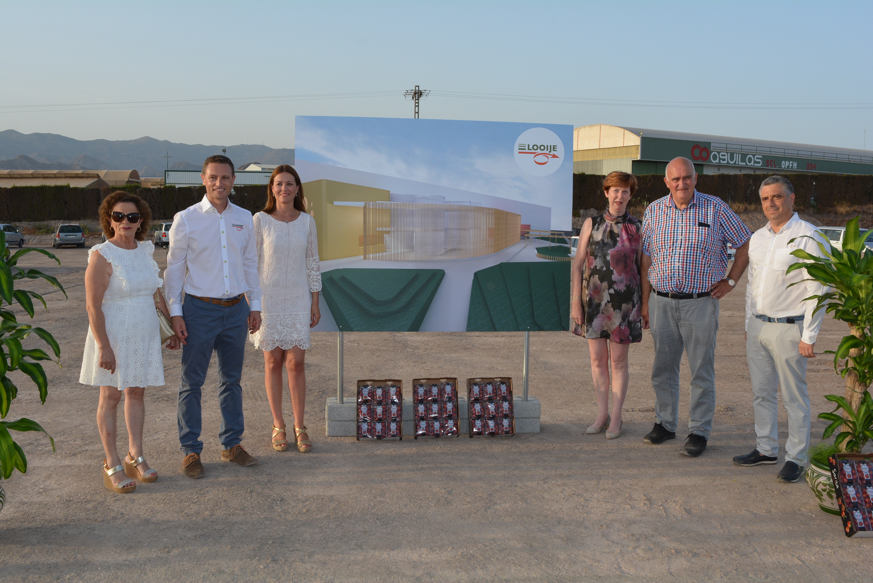 El nuevo almacén de Looije en Águilas permitirá ampliar el número de trabajadores de los 300 actuales a más de 1.000