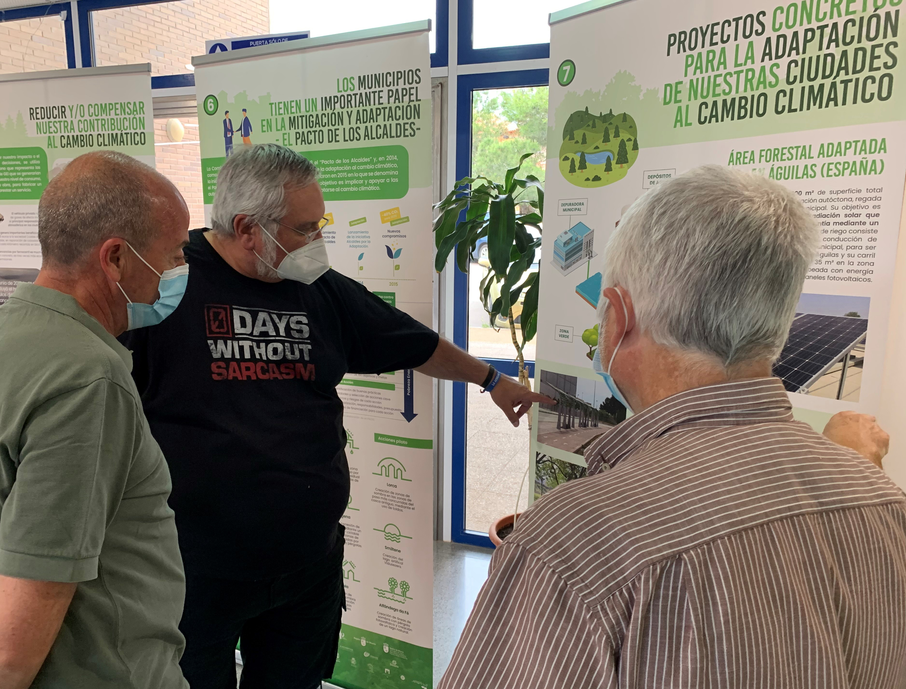 Águilas reduce sus emisiones de CO2 en 8.71 toneladas anuales con la energía solar generada en el proyecto LIFE ADAPTATE