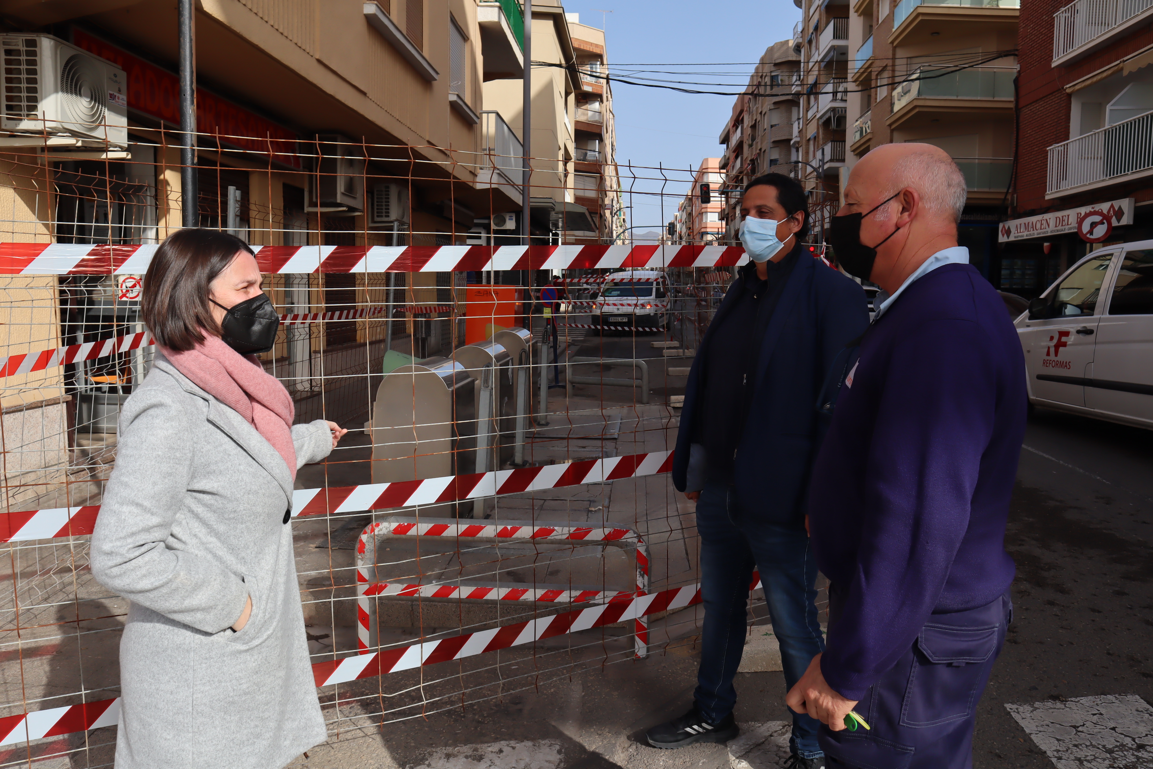 Comienza la renovación de los contenedores soterrados de la avenida Juan Carlos I