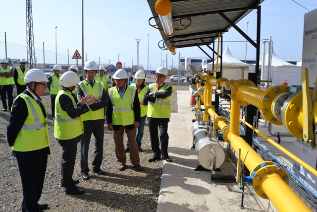 Concluye la primera fase de las obras de gasificación en Águilas  