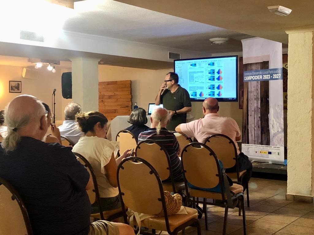 El edil de Agricultura participa en el Encuentro de Matización y Validación de la Estrategia de Desarrollo Local Participativo Campoder
