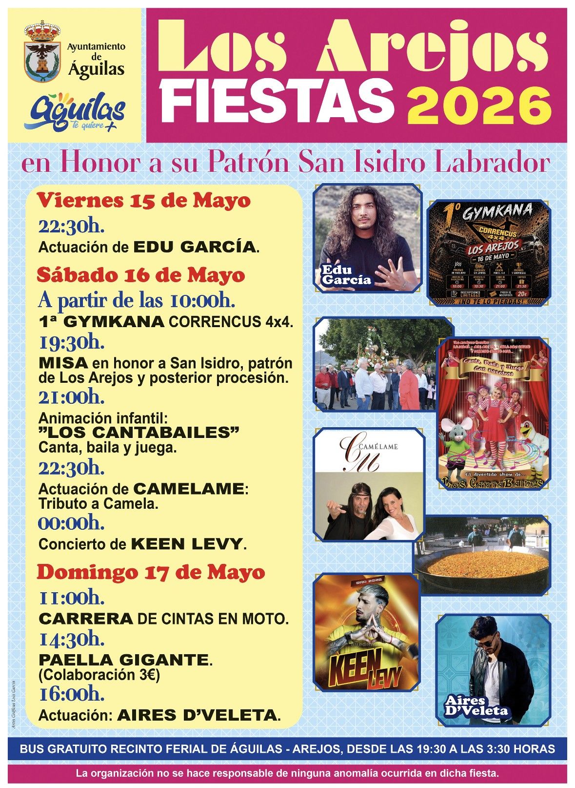 La pedanía de Los Arejos se prepara para celebrar sus fiestas
