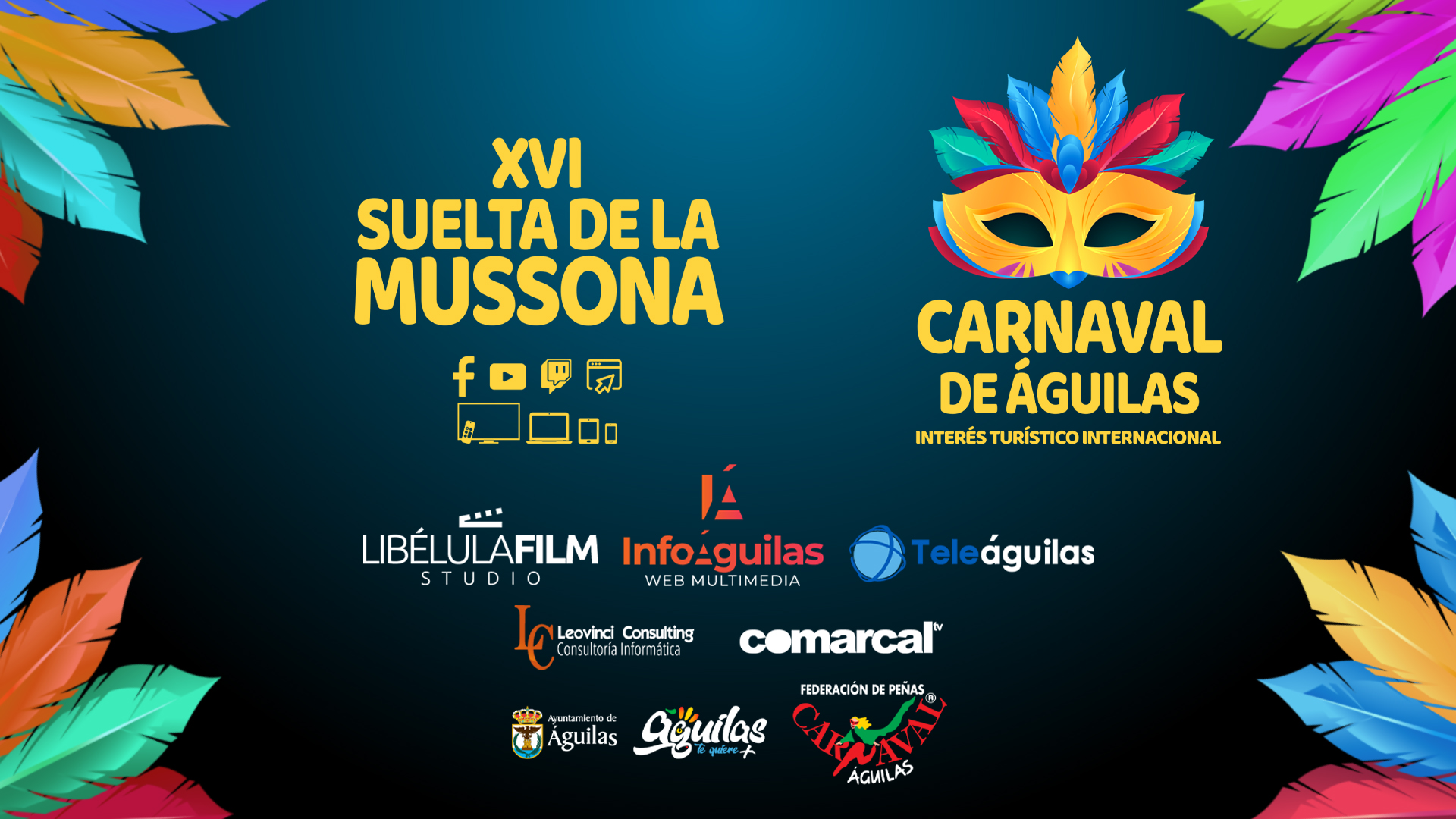 Retransmisión en directo -Suelta de la Mussona del Carnaval de Águilas 2026 