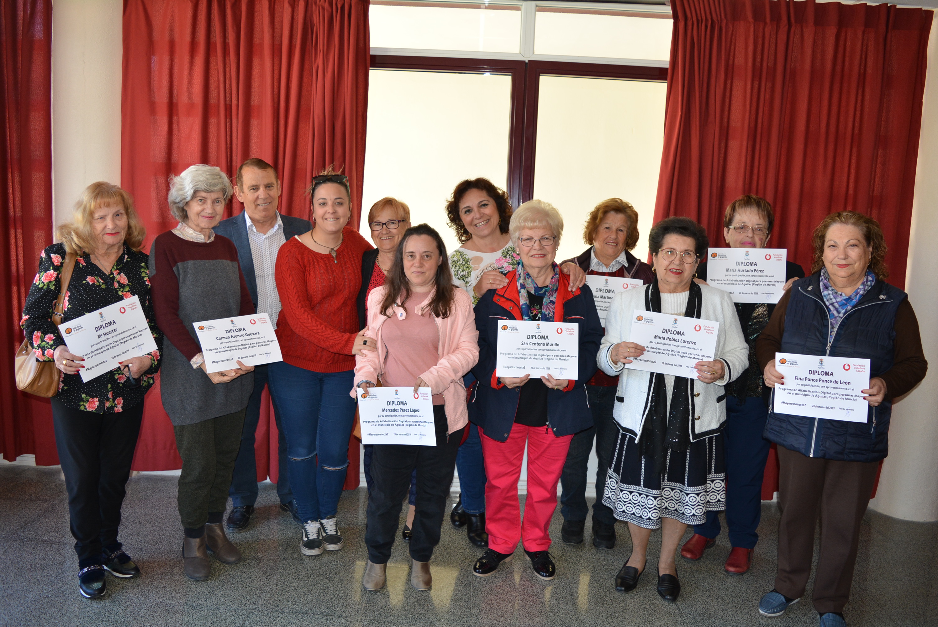 Concluye el proyecto de Alfabetización digital en dispositivos móviles para mayores