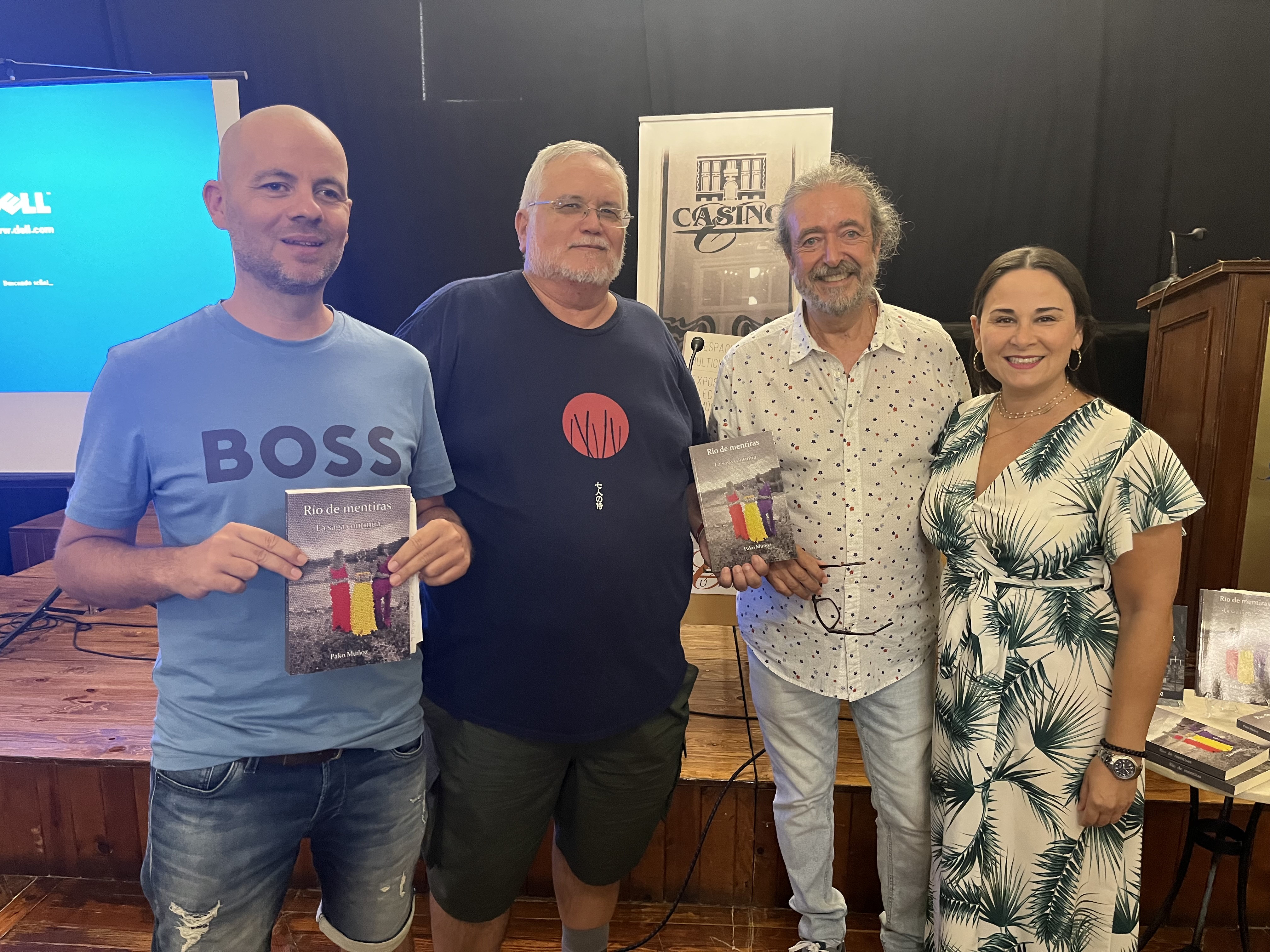 El Casino acoge la presentación de “Río de mentiras”