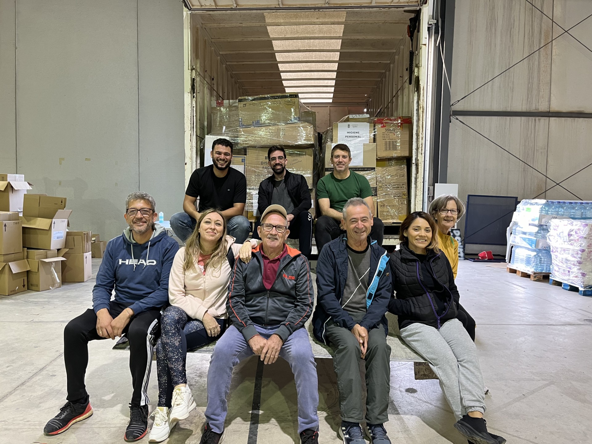 La solidaridad aguileña sigue llegando a los damnificados por la DANA en Valencia