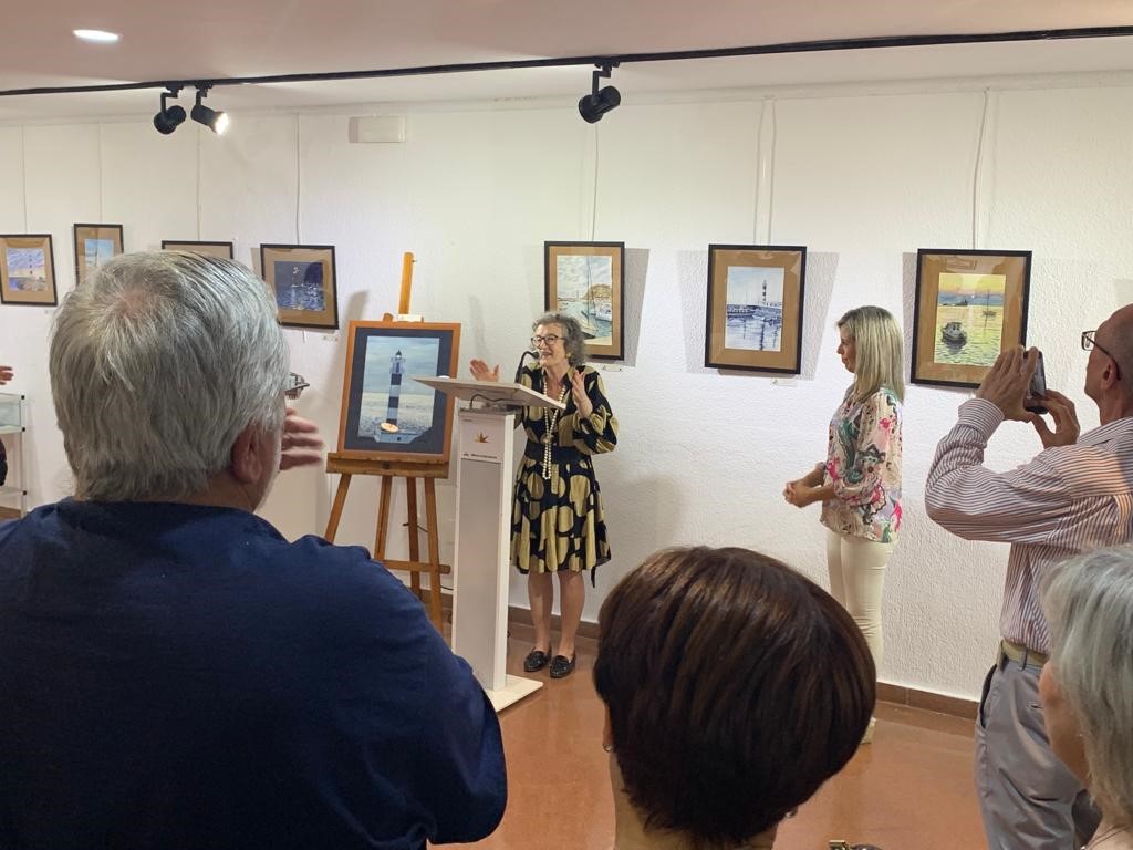 La Casa de la Cultura acoge la exposición “Faros” de Joaquina Pérez