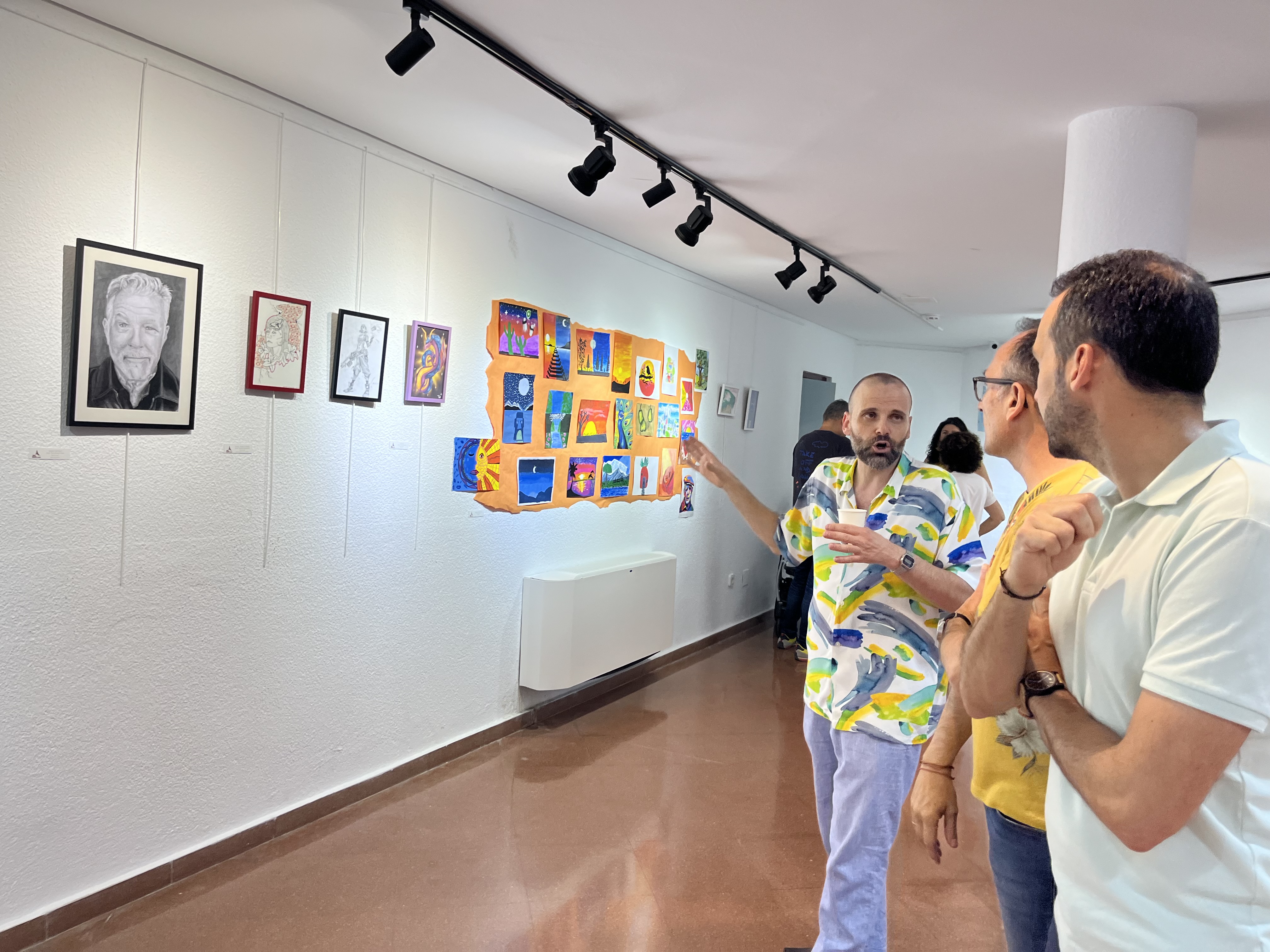 La Casa de la Cultura acoge la exposición “Arte en las aulas”