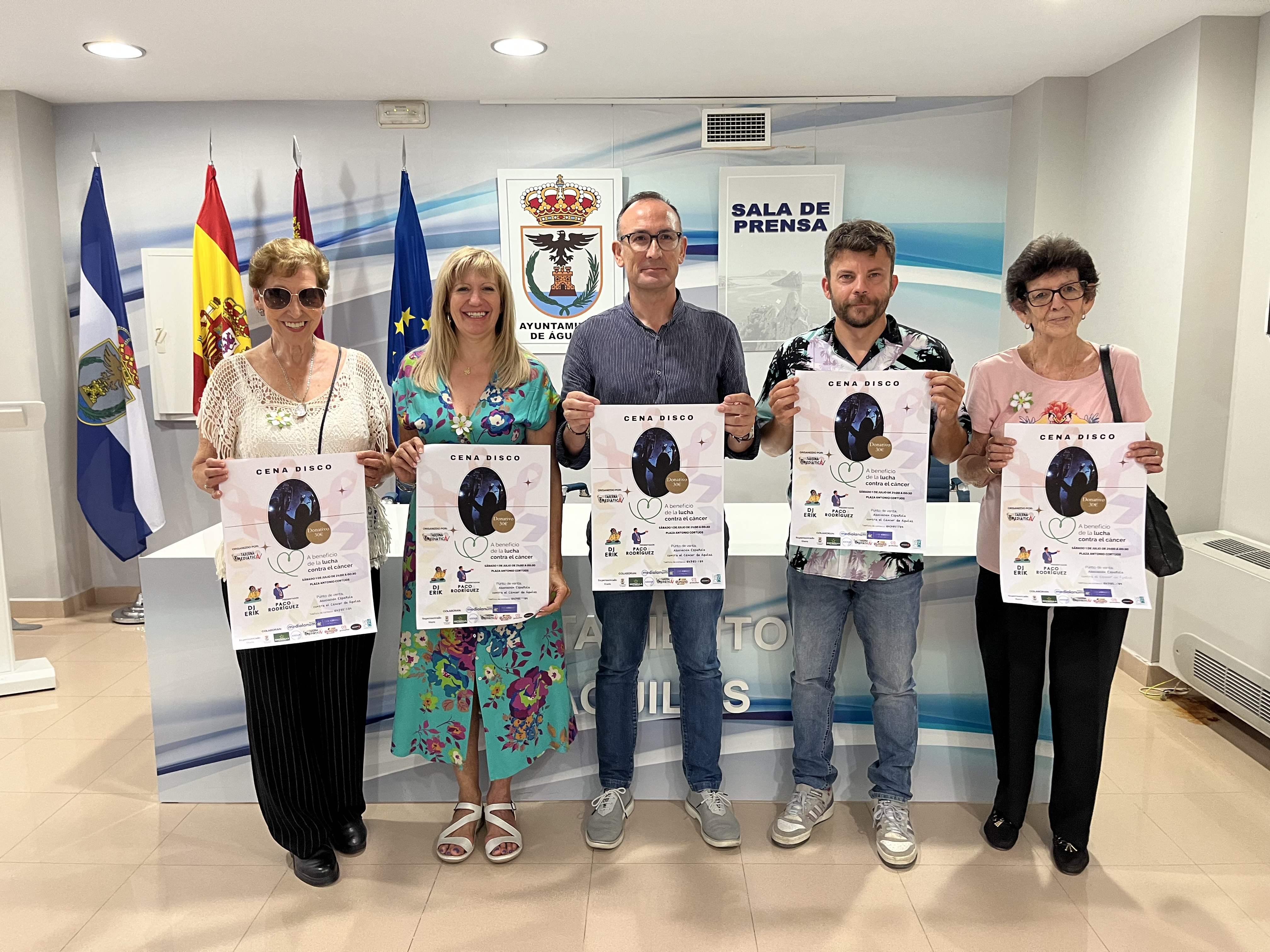 La Junta Local de la AECC organiza una cena a beneficio de la lucha contra el cáncer