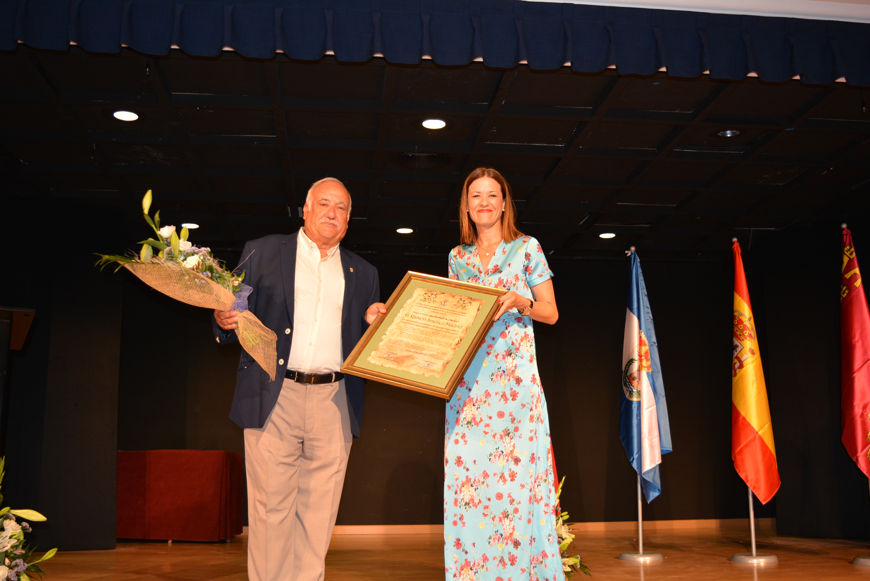 Ramón Jiménez Madrid recibe el título de Hijo Predilecto de Águilas