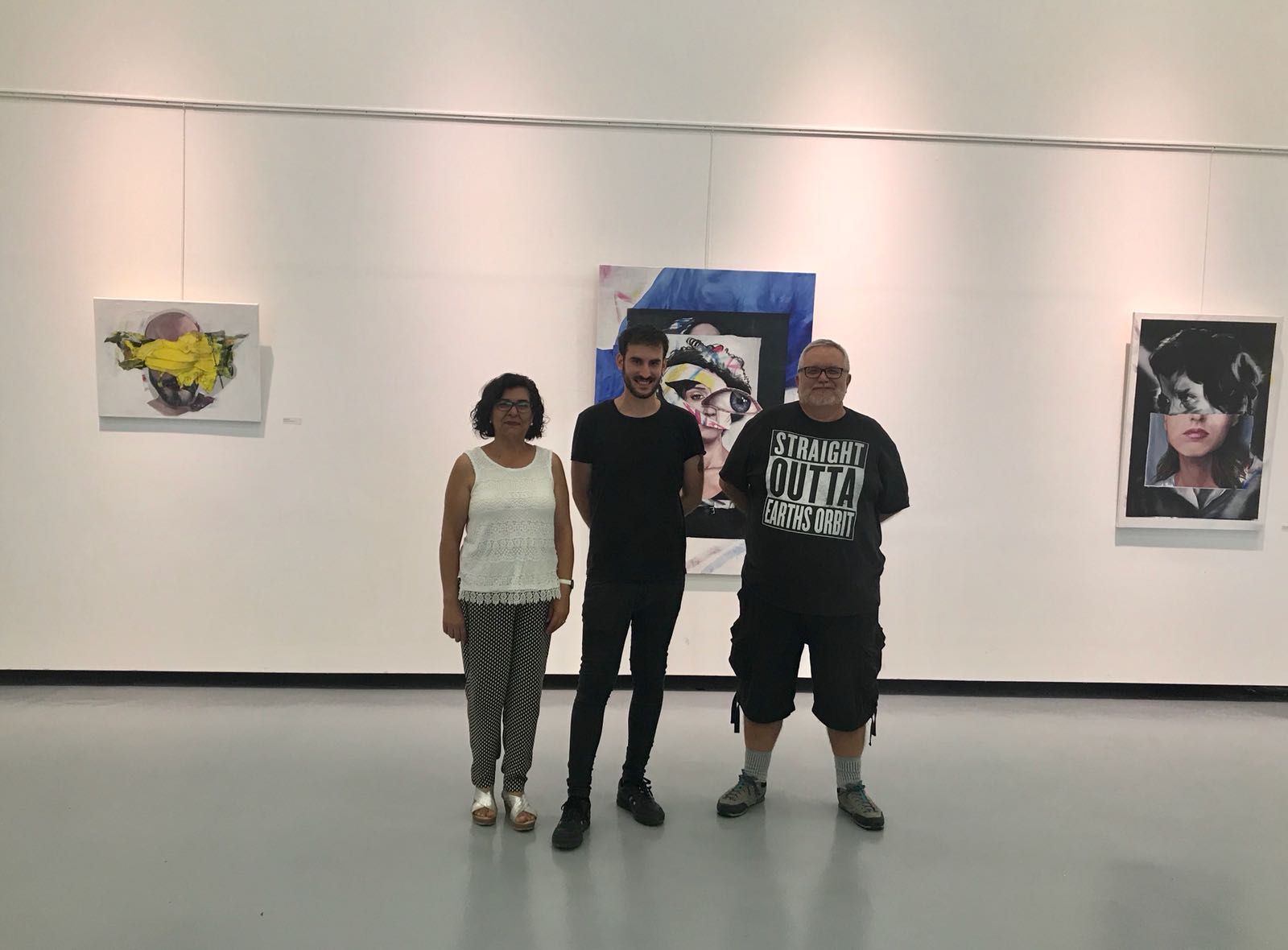 Pedro López expone en el Auditorio la muestra Los rostros no me dejan dormir