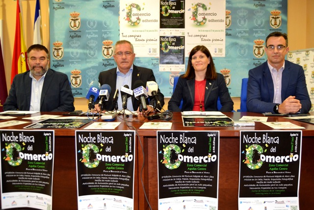 Águilas celebra mañana la “Noche Blanca del Comercio”