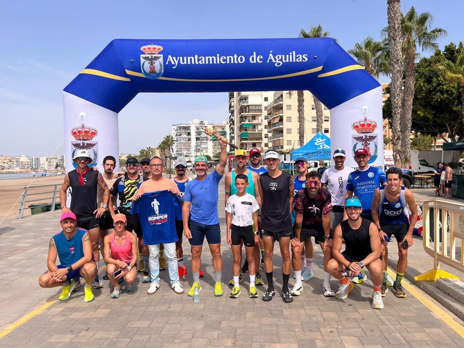 Águilas se suma al proyecto solidario "Romper el Silencio" para visibilizar la prevención del suicidio