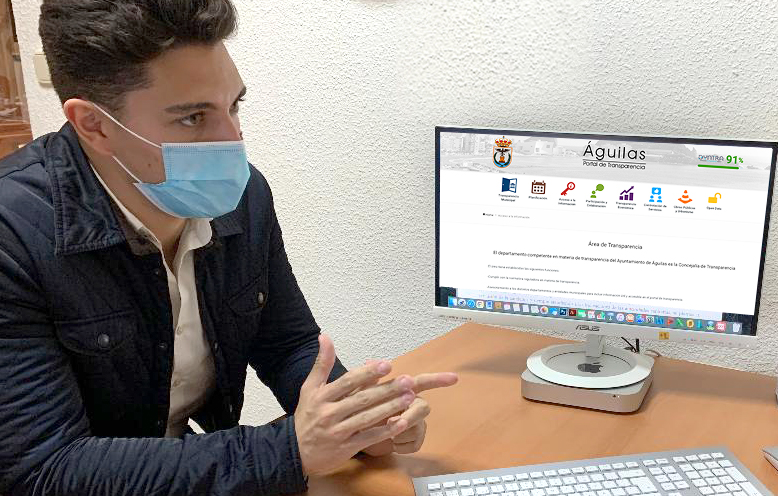 La accesibilidad Web del Ayuntamiento de Águilas será un ejemplo ante la Comisión Europea