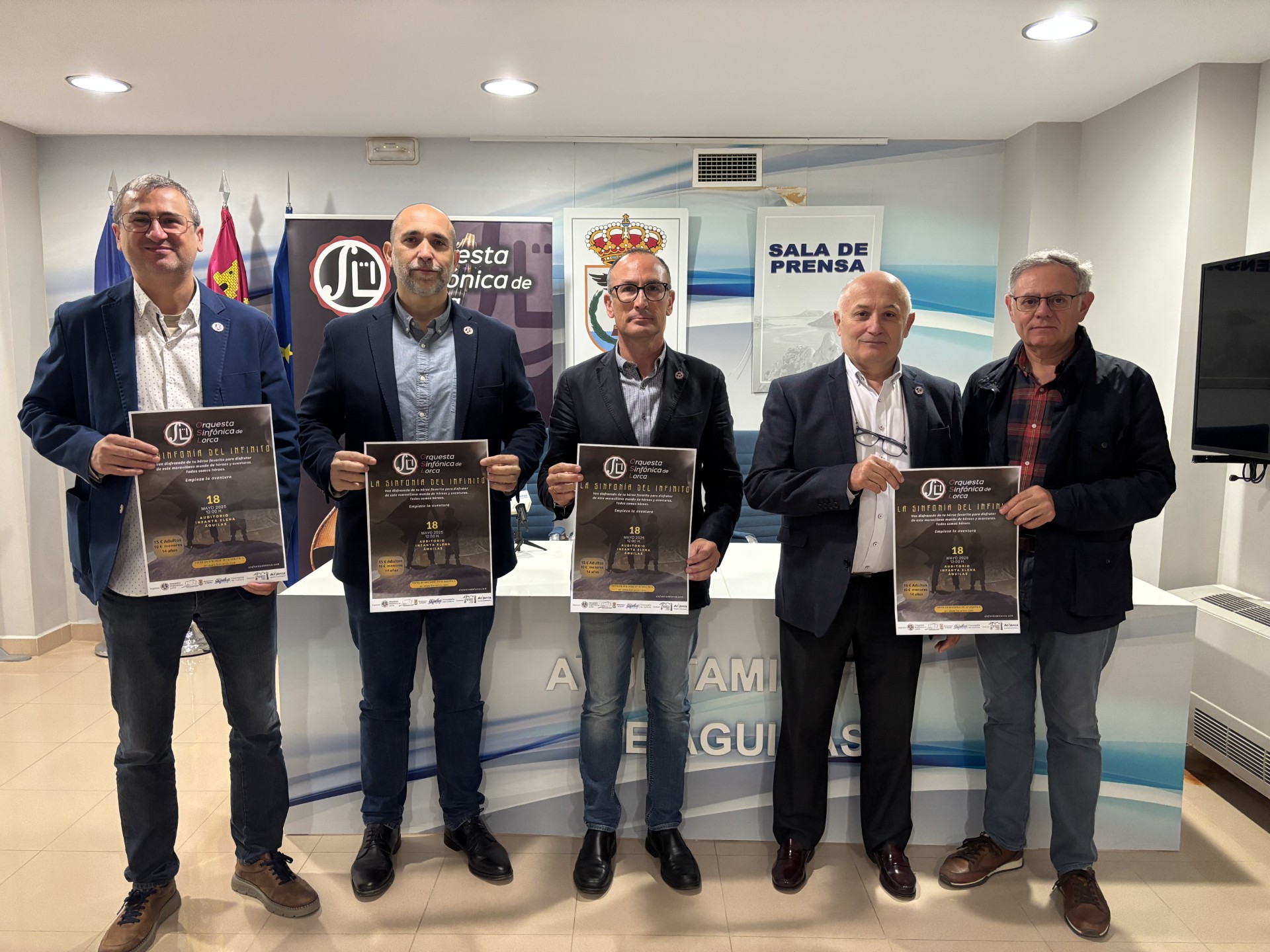 La Orquesta Sinfónica de Lorca trae a Águilas “La sinfonía del infinito”, un concierto protagonizado por los grandes temas de Disney y Marvel