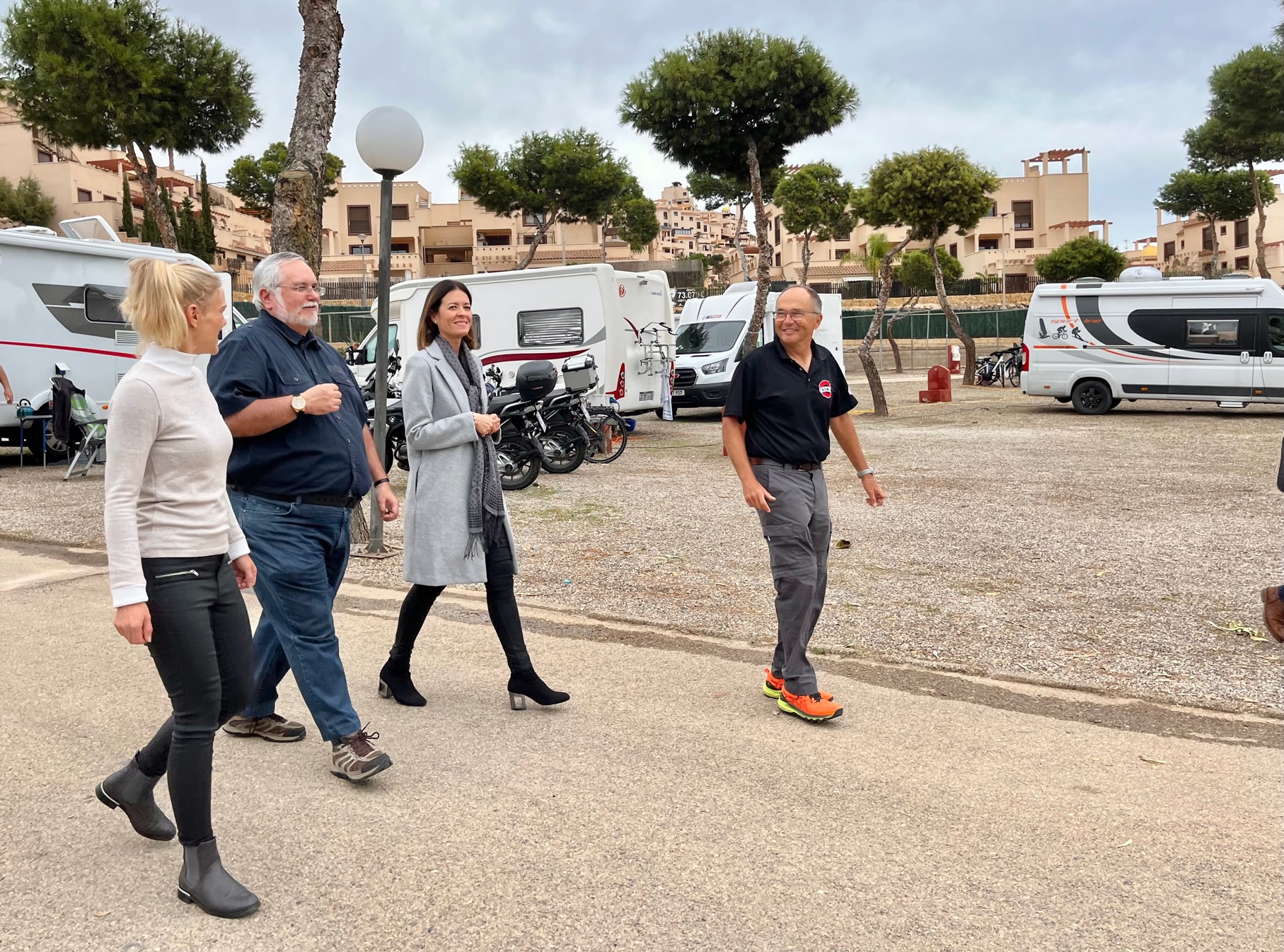 Un nuevo camping de autocaravanas abre sus puertas en Águilas