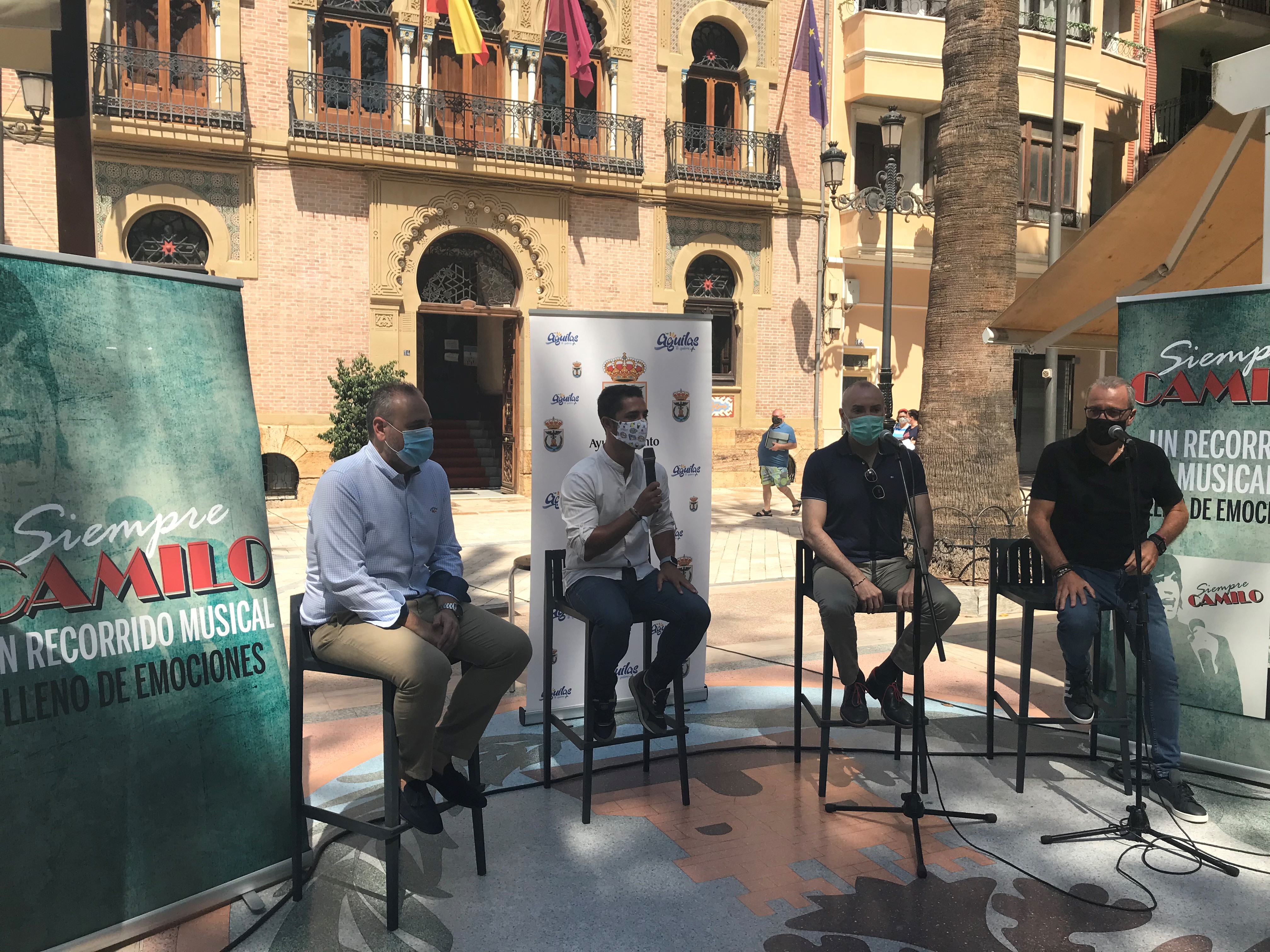 El show musical Siempre Camilo llegará a Águilas el próximo 1 de agosto