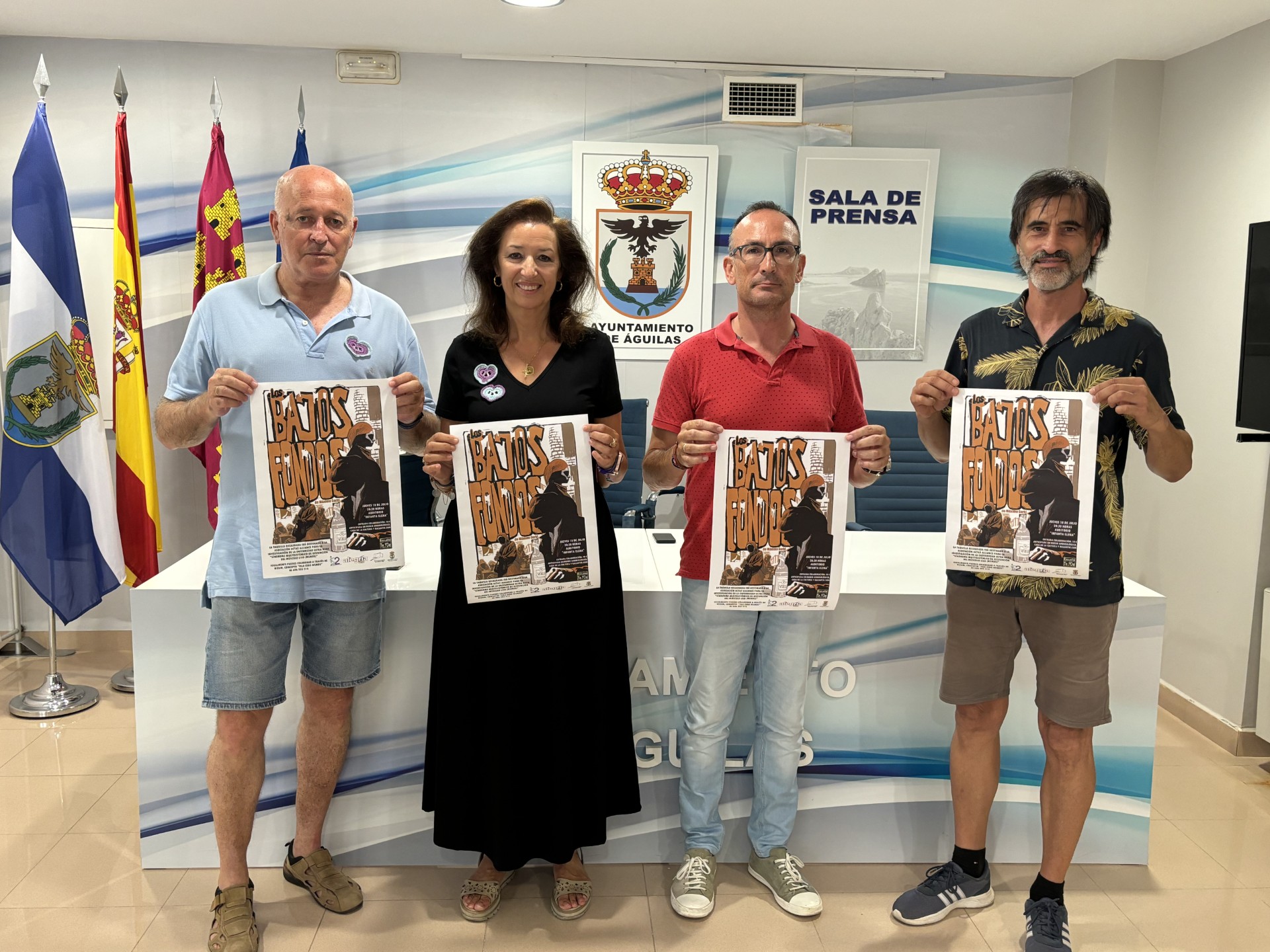 El próximo jueves TeyDe lleva a escena “Los bajos fondos” a beneficio de la Asociación Acta2 Alliance