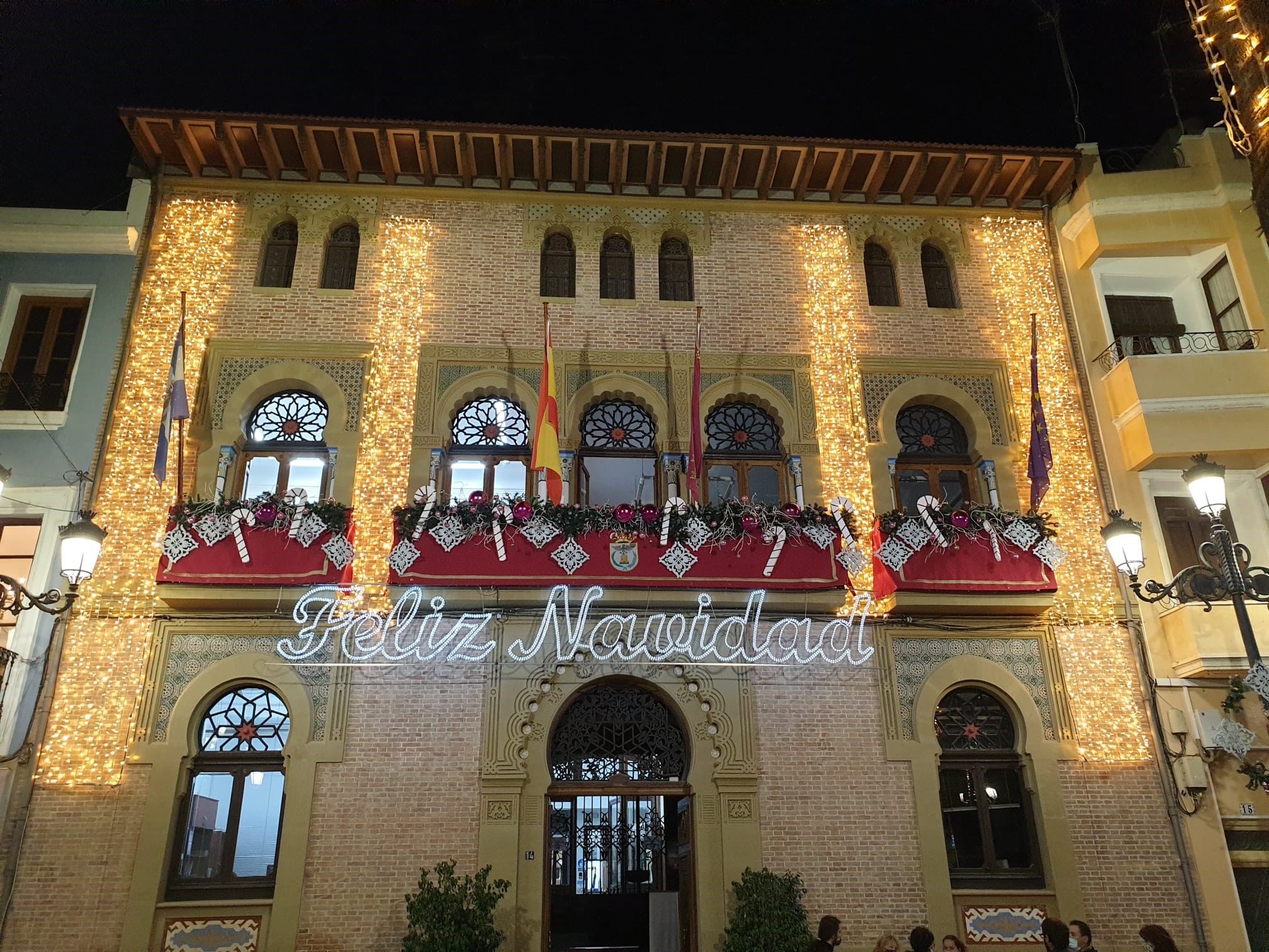 Águilas enciende la Navidad