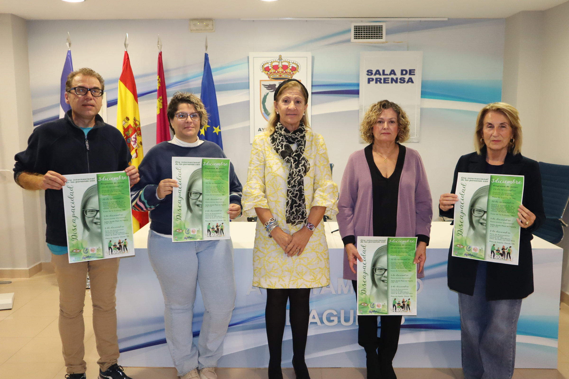 La edil de Política Social presenta la programación de actos con motivo del Día Internacional de las Personas con Discapacidad