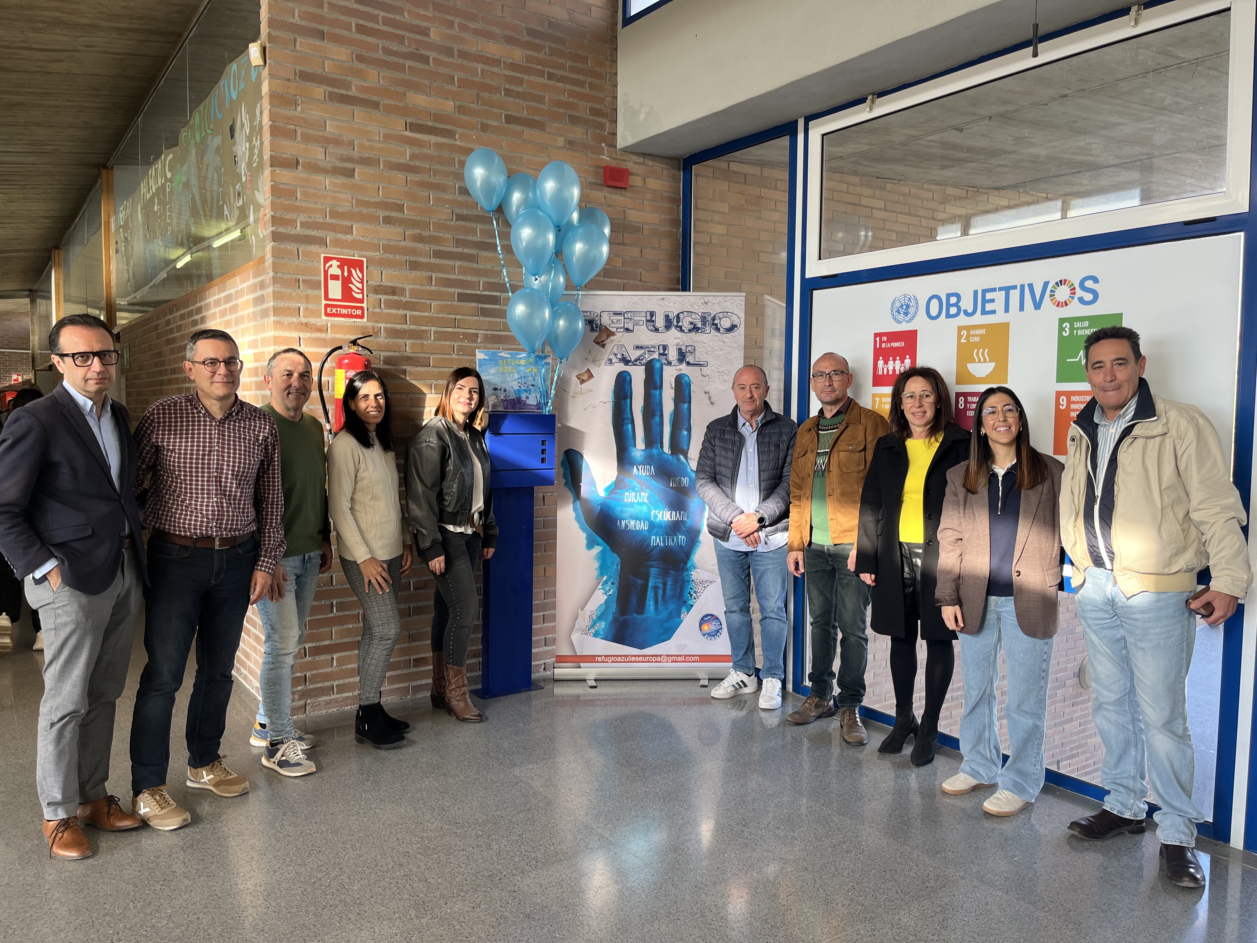 El IES Europa presenta el proyecto “Refugio Azul”