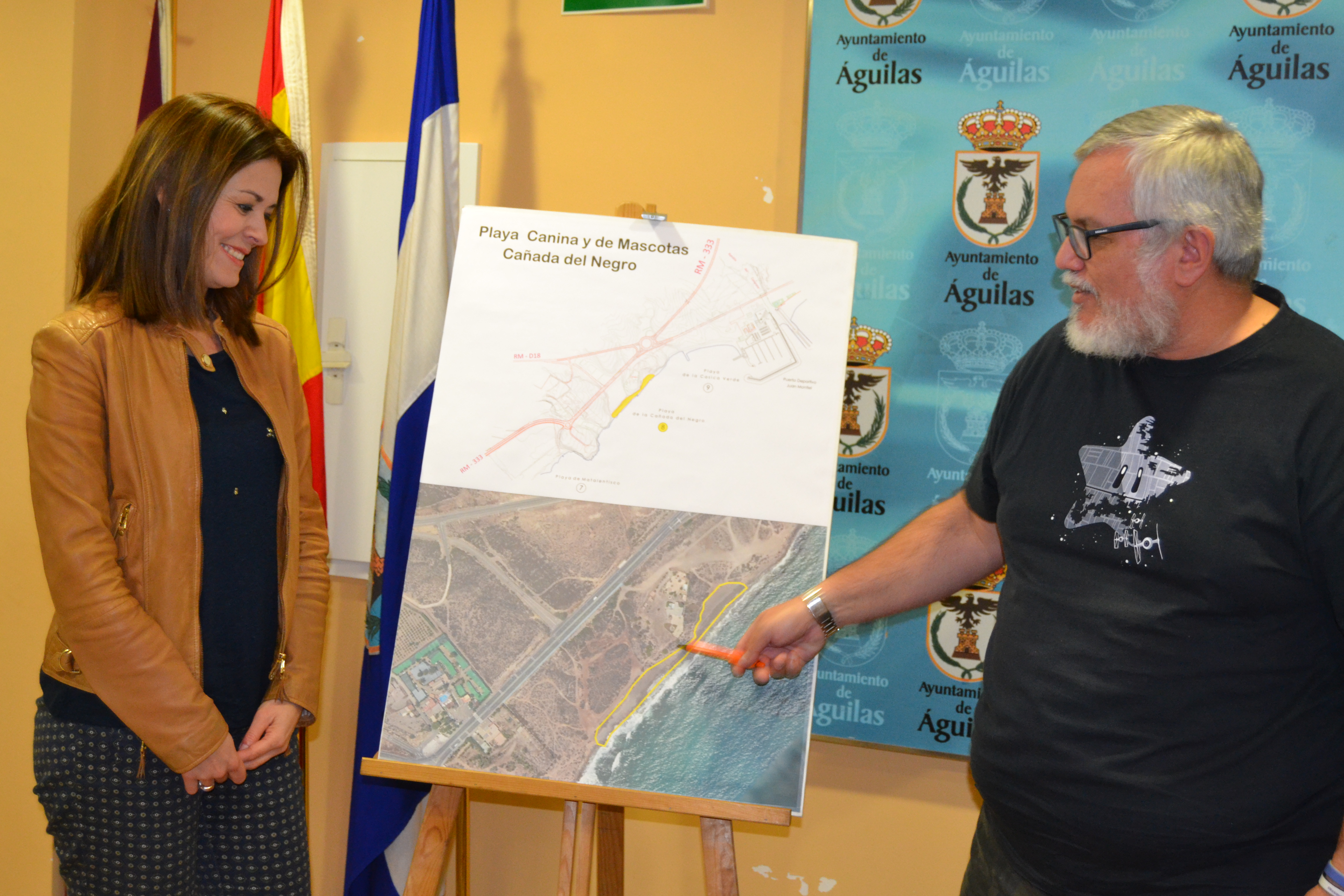 La Cañada del Negro se convertirá en playa canina 