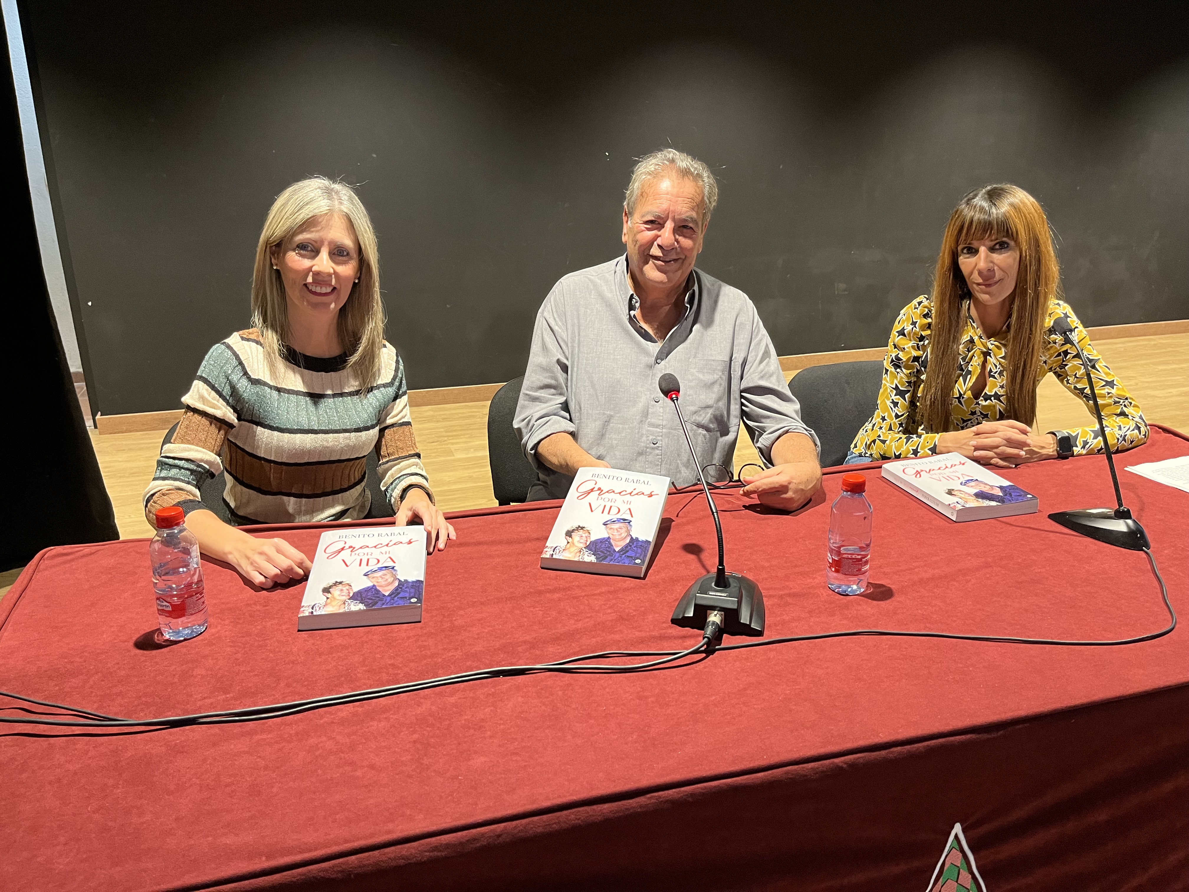 La Casa de la Cultura acoge la presentación de “Gracias por mi vida”, de Benito Rabal