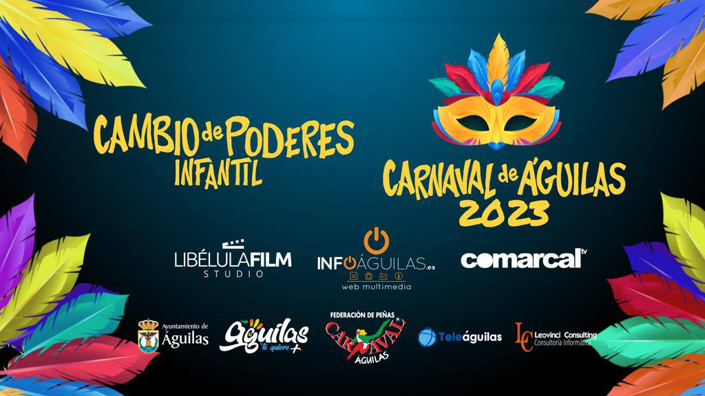 Cambio de poderes infantil. Carnaval de Águilas 2023