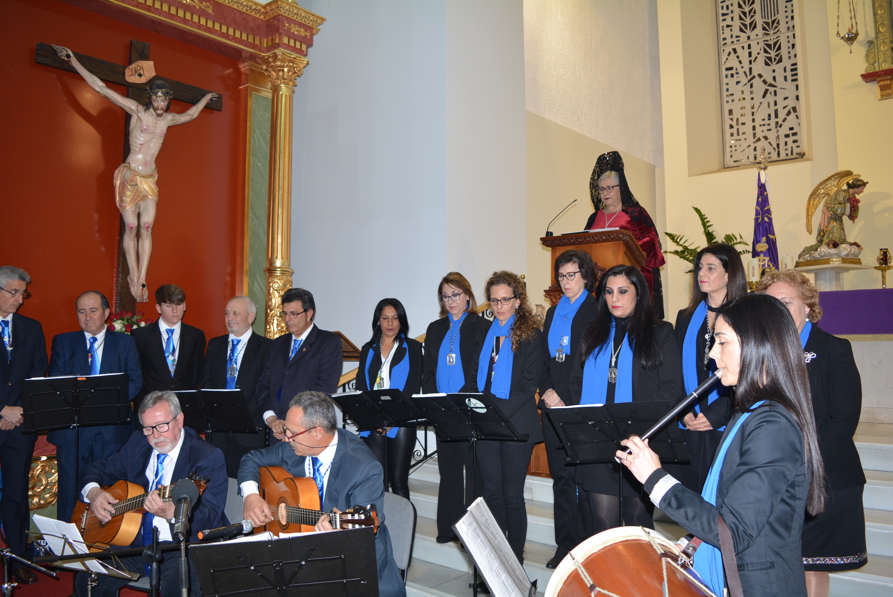 La aguileña Mari Quini López ofrece un emotivo pregón al Nazareno