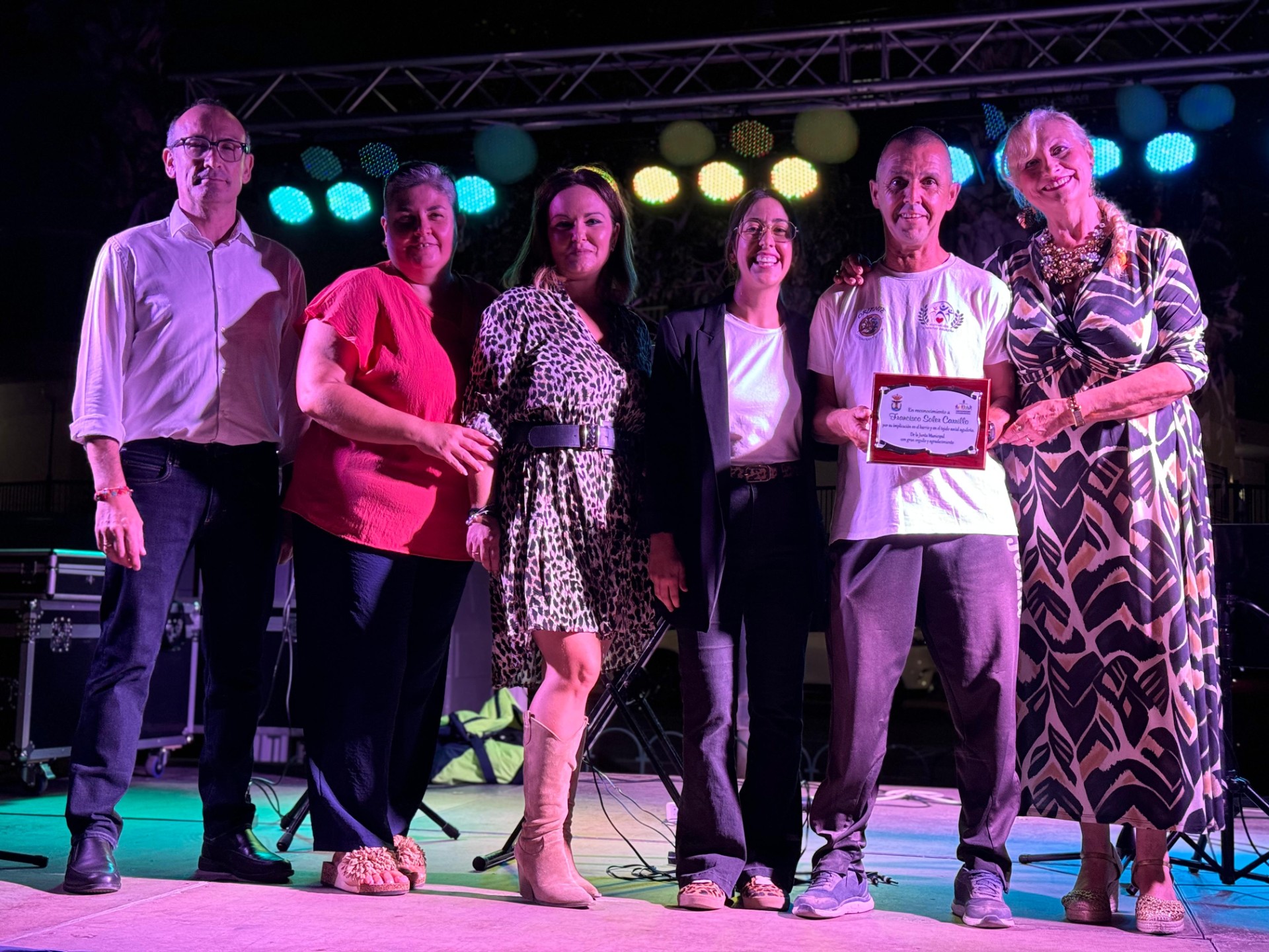 Francisco Soler es nombrado vecino del año en el barrio de Las Lomas 