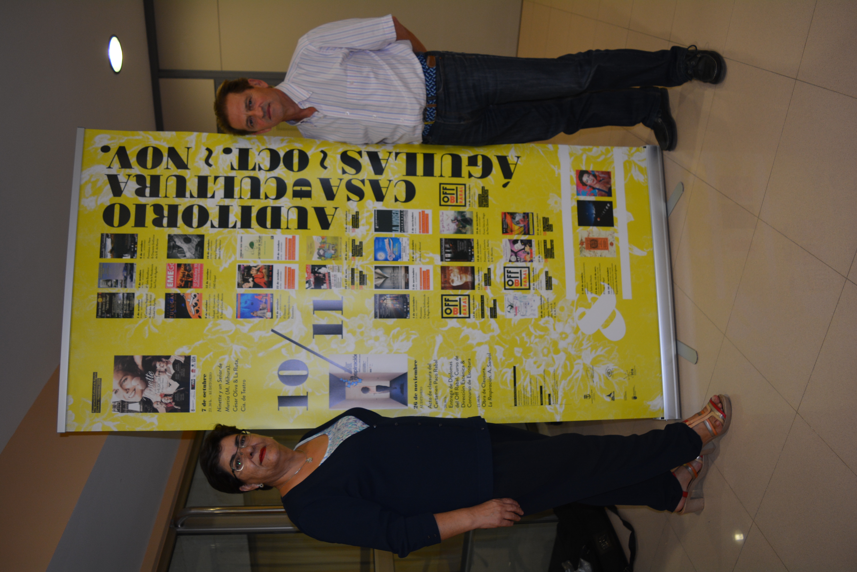 La figura de Paco Rabal abraza la programación cultural aguileña de los meses de octubre y noviembre