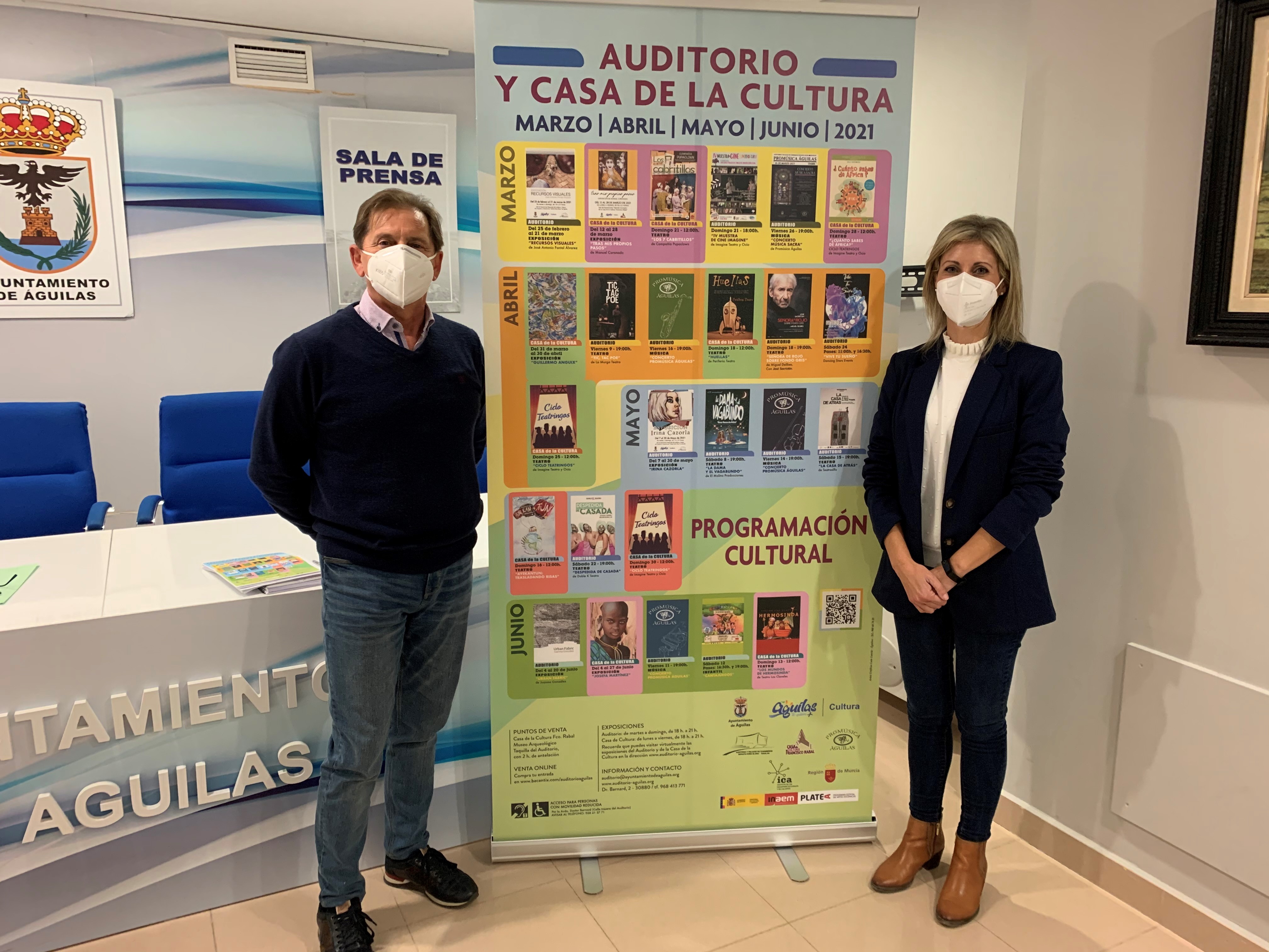 Cultura presenta la programación para esta Primavera