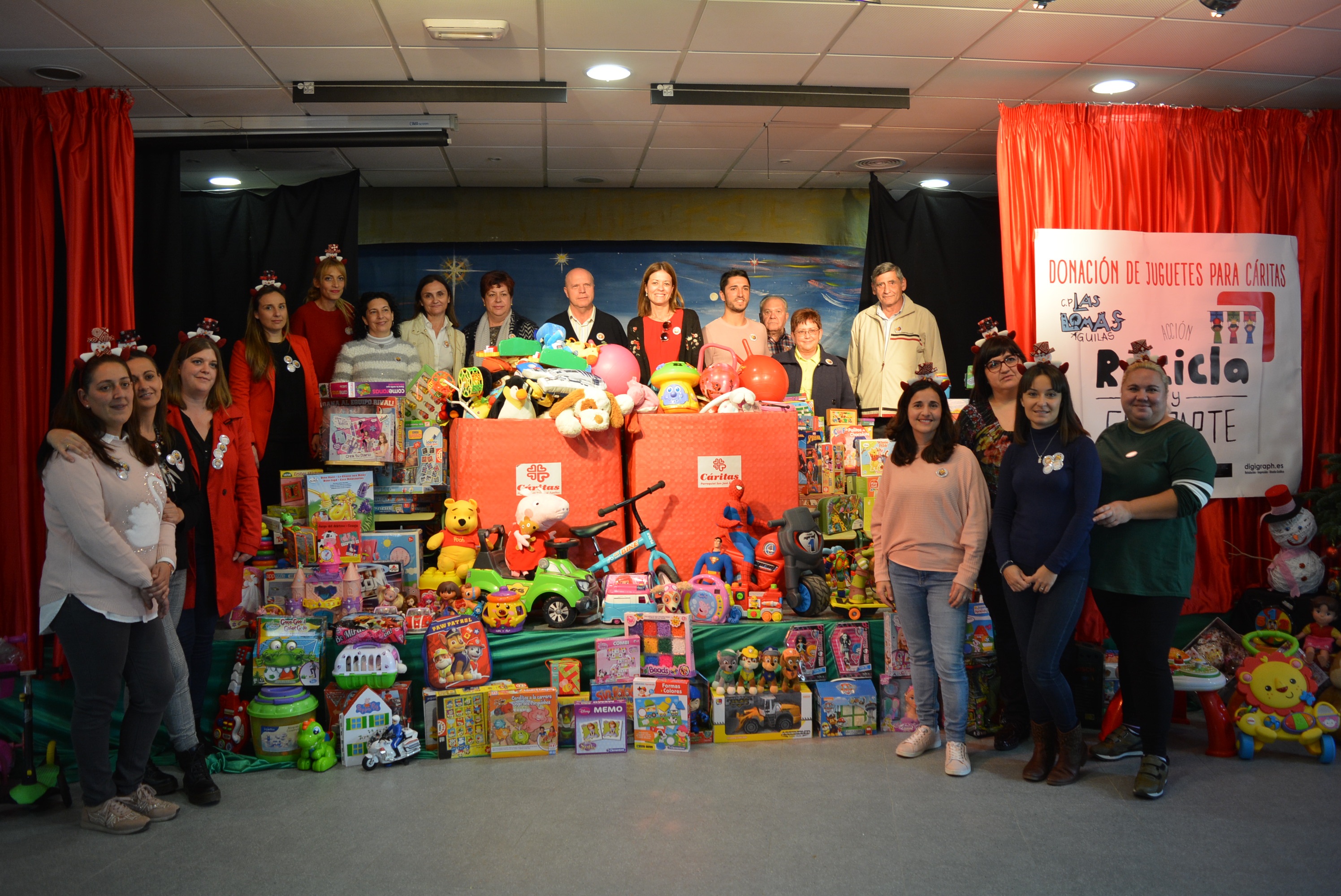 El C.E.I.P. Las Lomas lleva a cabo una recogida de juguetes para los más necesitados