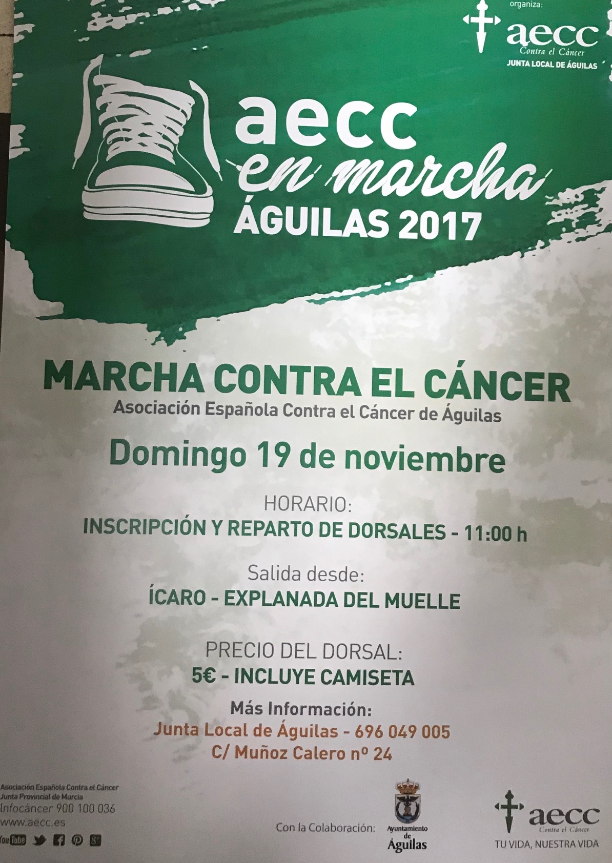 La AECC se pone en marcha contra el cáncer