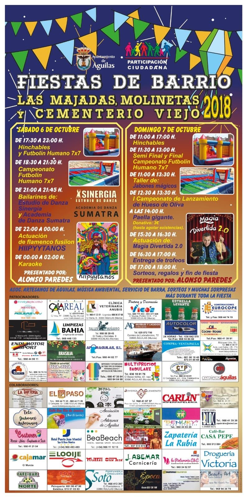 La Junta Municipal de Las Majadas, Molinetas y Cementerio Viejo prepara sus fiestas vecinales