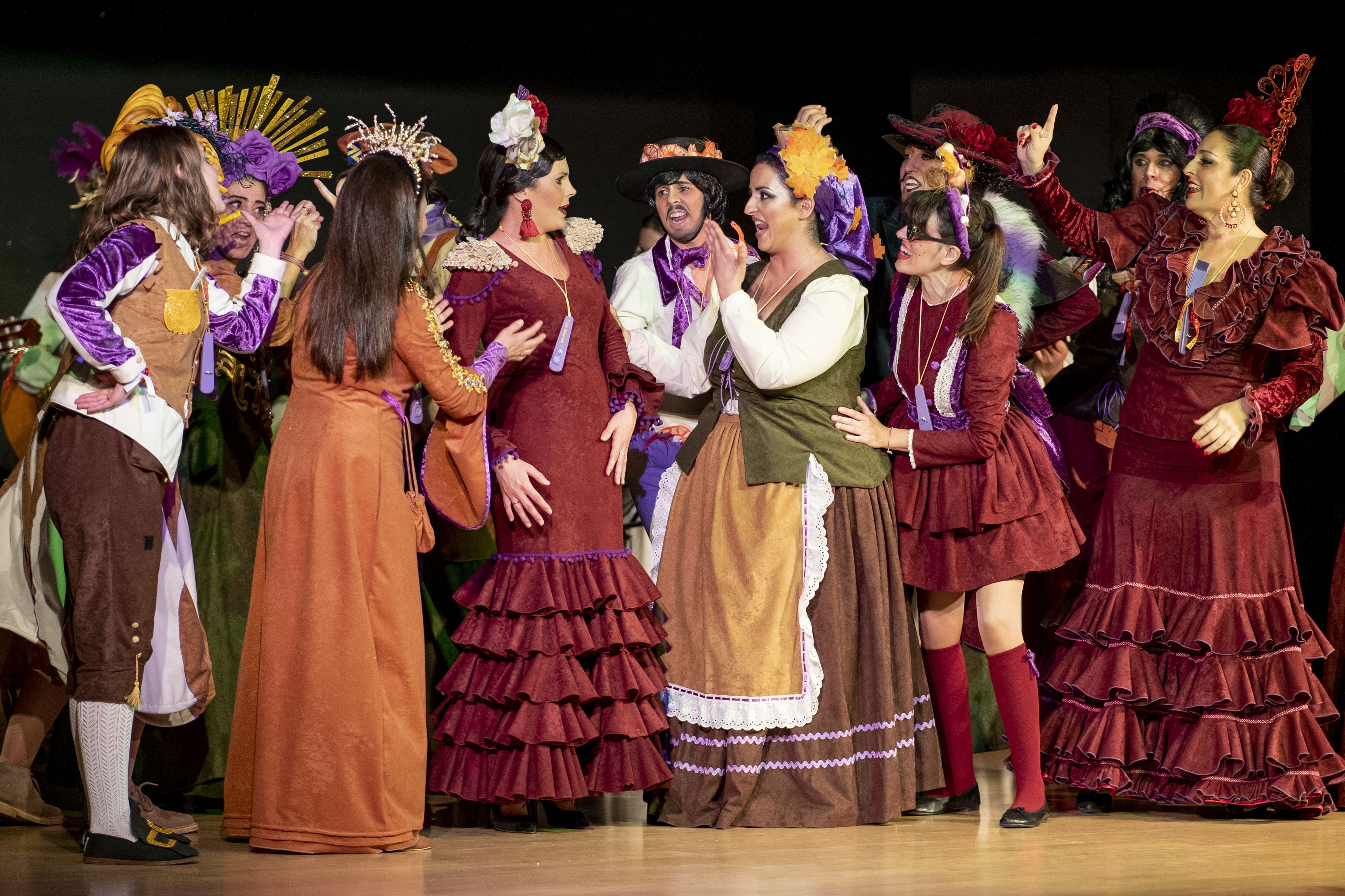 Las Esturreás, una chirigota cargada de humor, crítica y reivindicación que ha llegado para quedarse