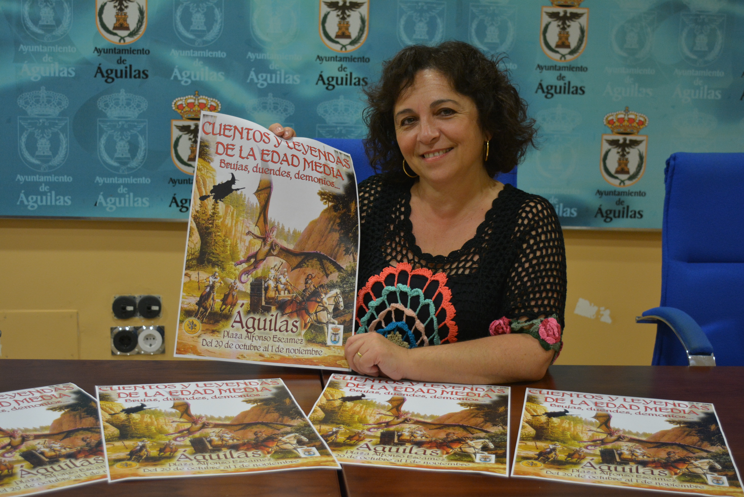 Águilas revivirá toda la magia del medievo en el mercado temático Cuentos y leyendas de la Edad Media