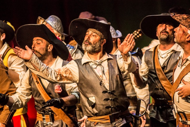 Mañana comienzan las actuaciones de la murga “Los Ciegos, Ciegos Perdíos” en el Auditorio de Águilas 