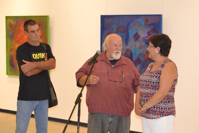 Arnau Ferragut expone su Esculturpictórico en el Auditorio