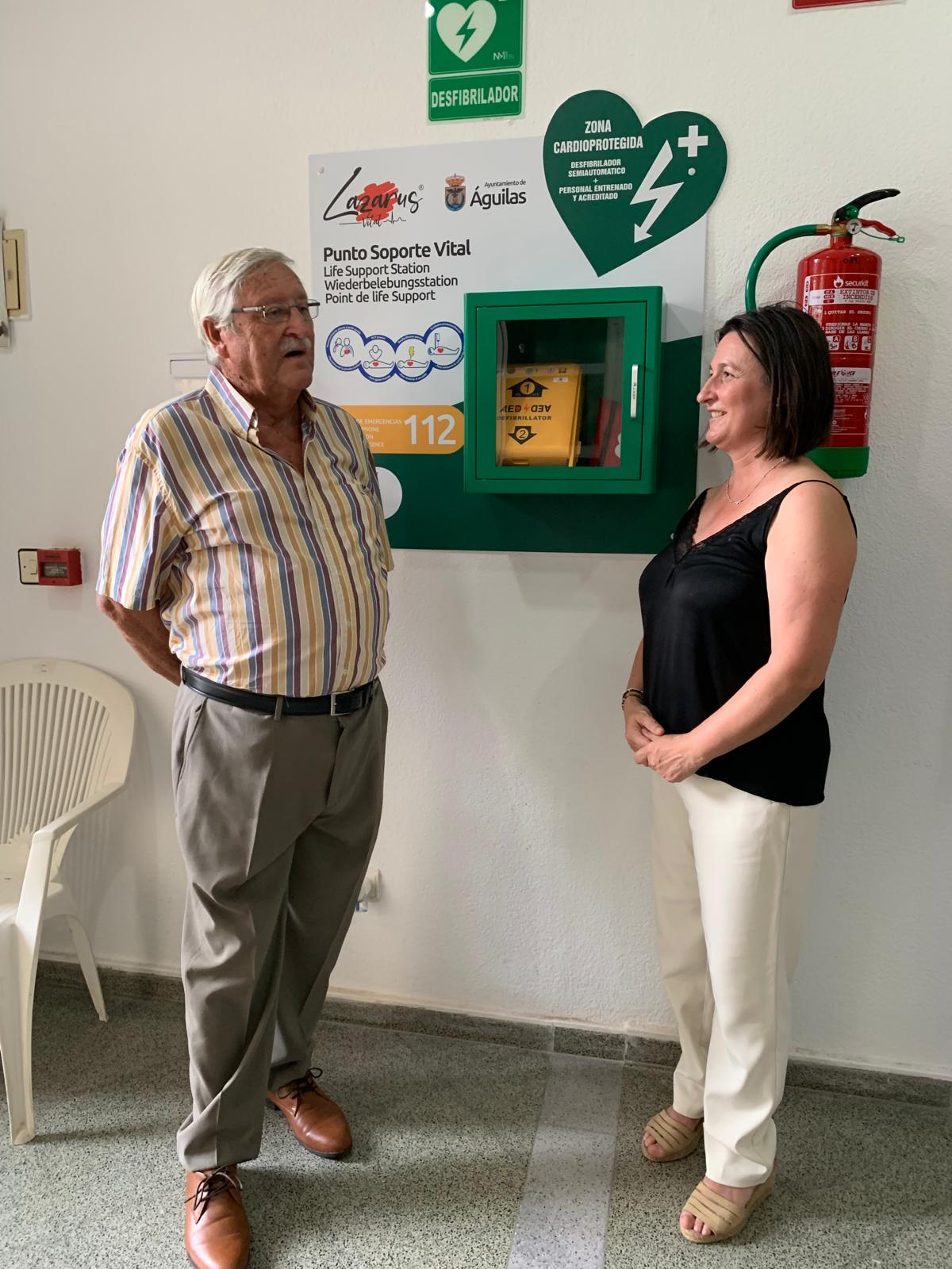 El centro municipal de la Tercera Edad se convierte en un espacio cardioprotegido