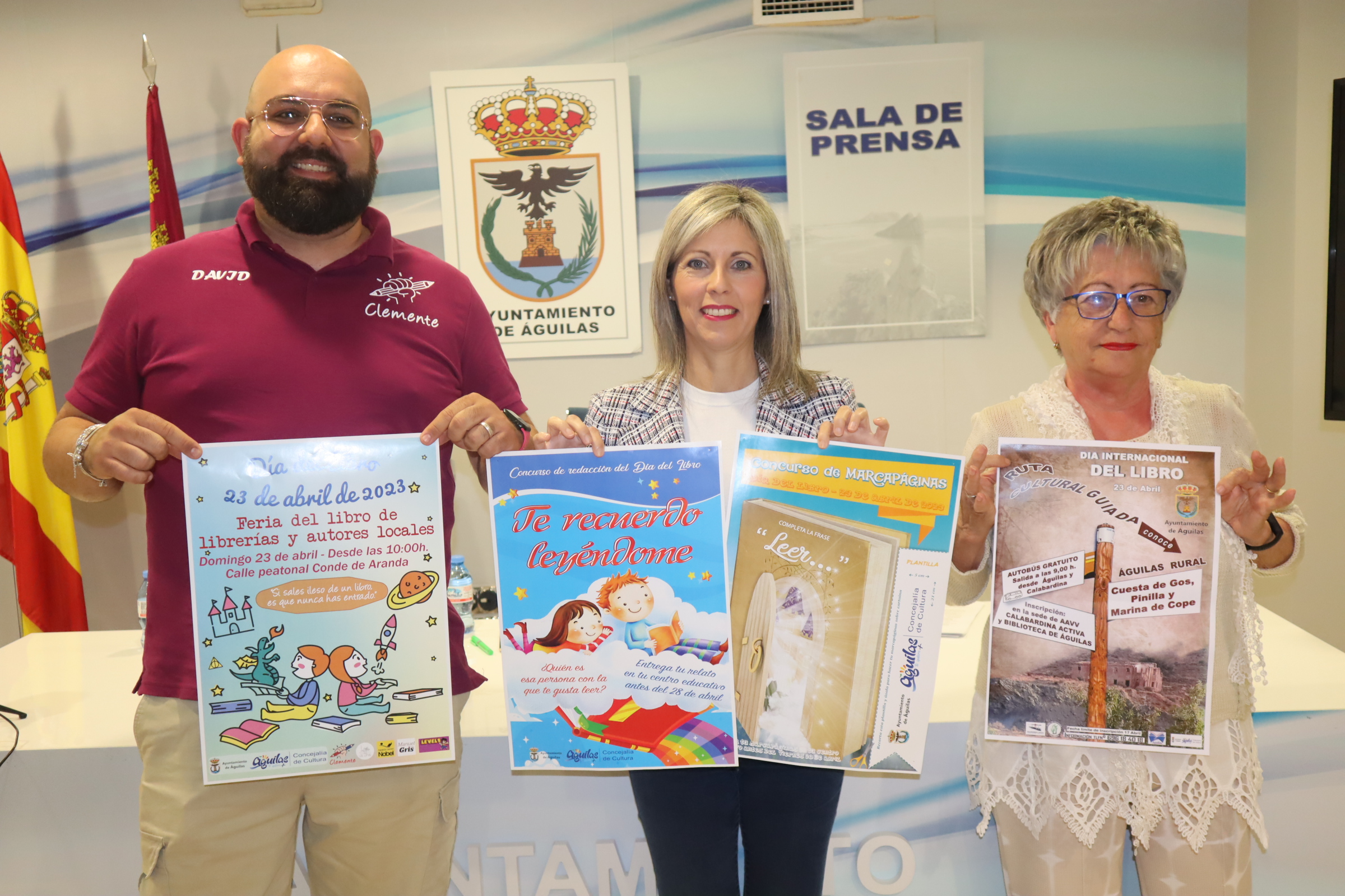 Concursos, rutas culturales y una nueva edición de la Feria del Libro, protagonistas del próximo 23 de abril