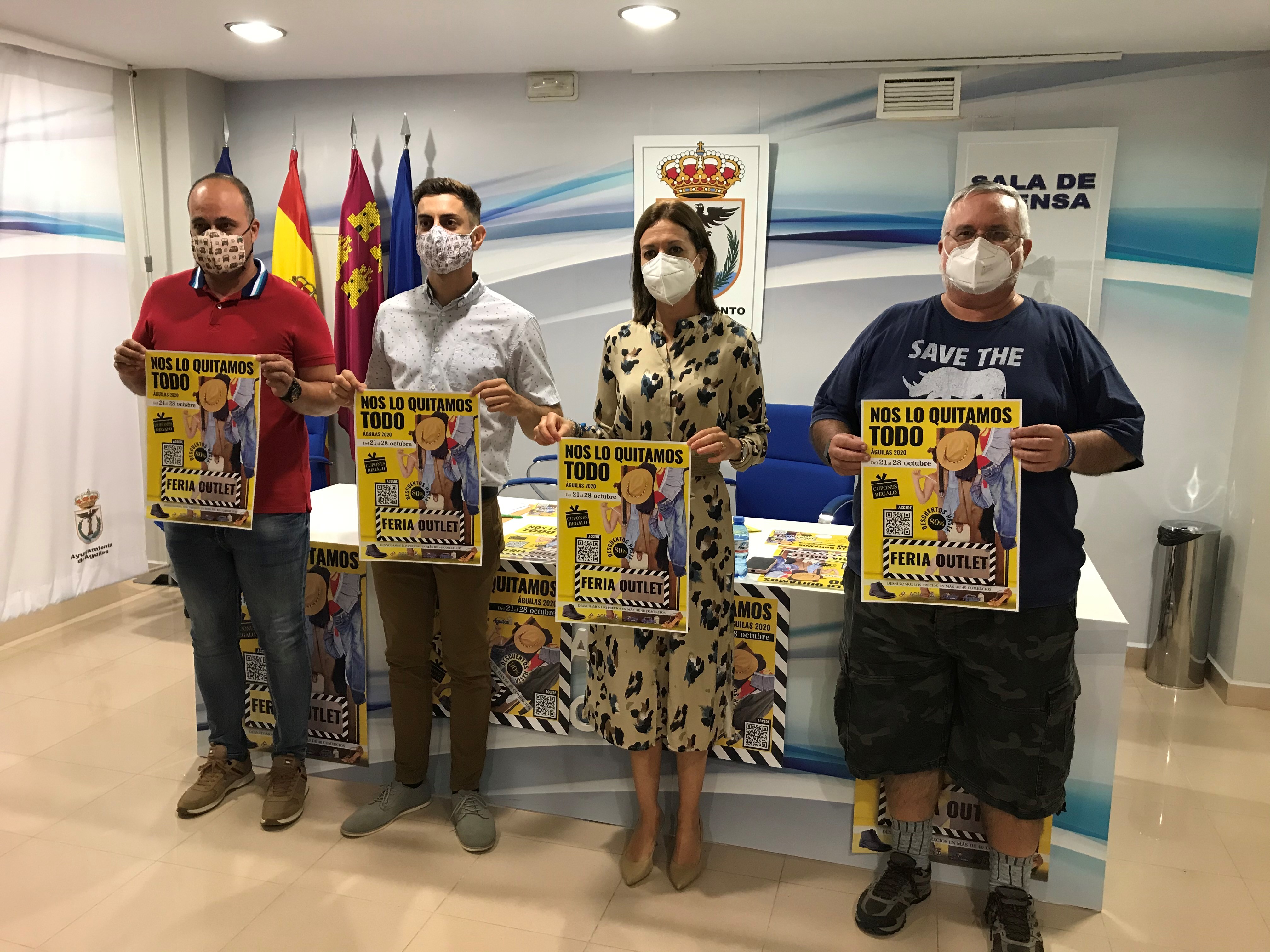 Una nueva edición de la Feria Outlet bajo el slogan "Nos lo quitamos todo"