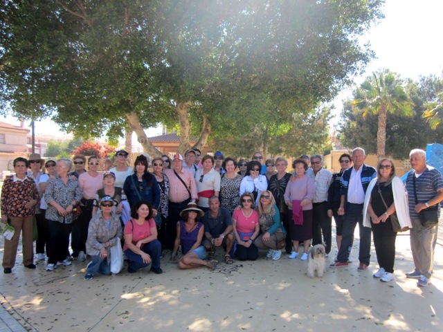 Ruta a pie por las zonas verdes de Águilas para conmemorar el Día Mundial de la Salud