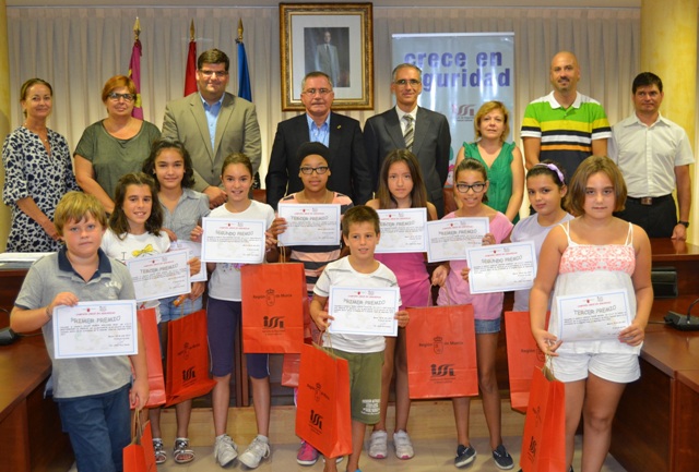 Cerca de 300 escolares aguileños participan en la campaña “Crece en Seguridad” 