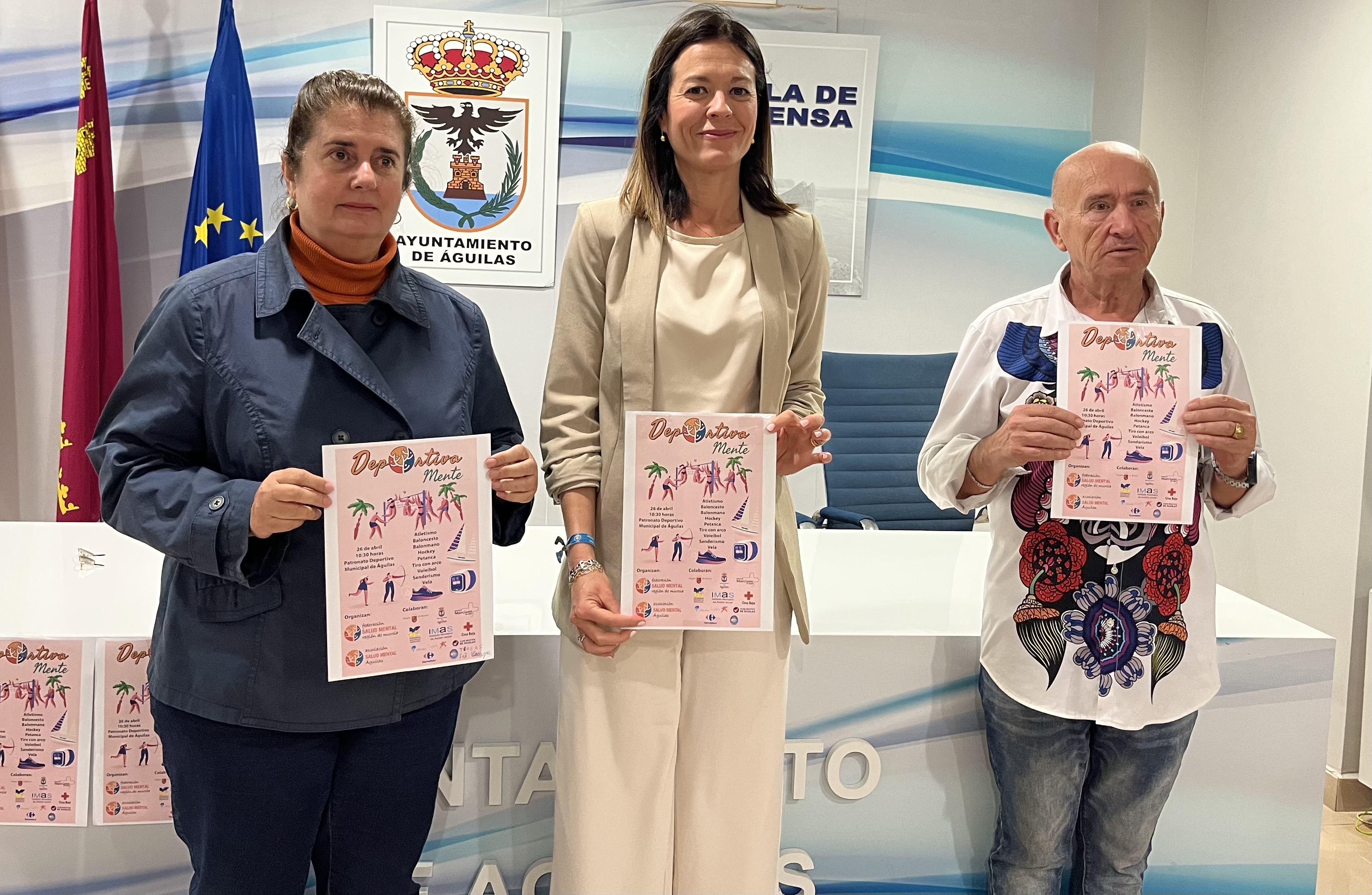 El encuentro ‘Deportivamente’ reunirá a 350 personas con problemas de salud mental en Águilas 