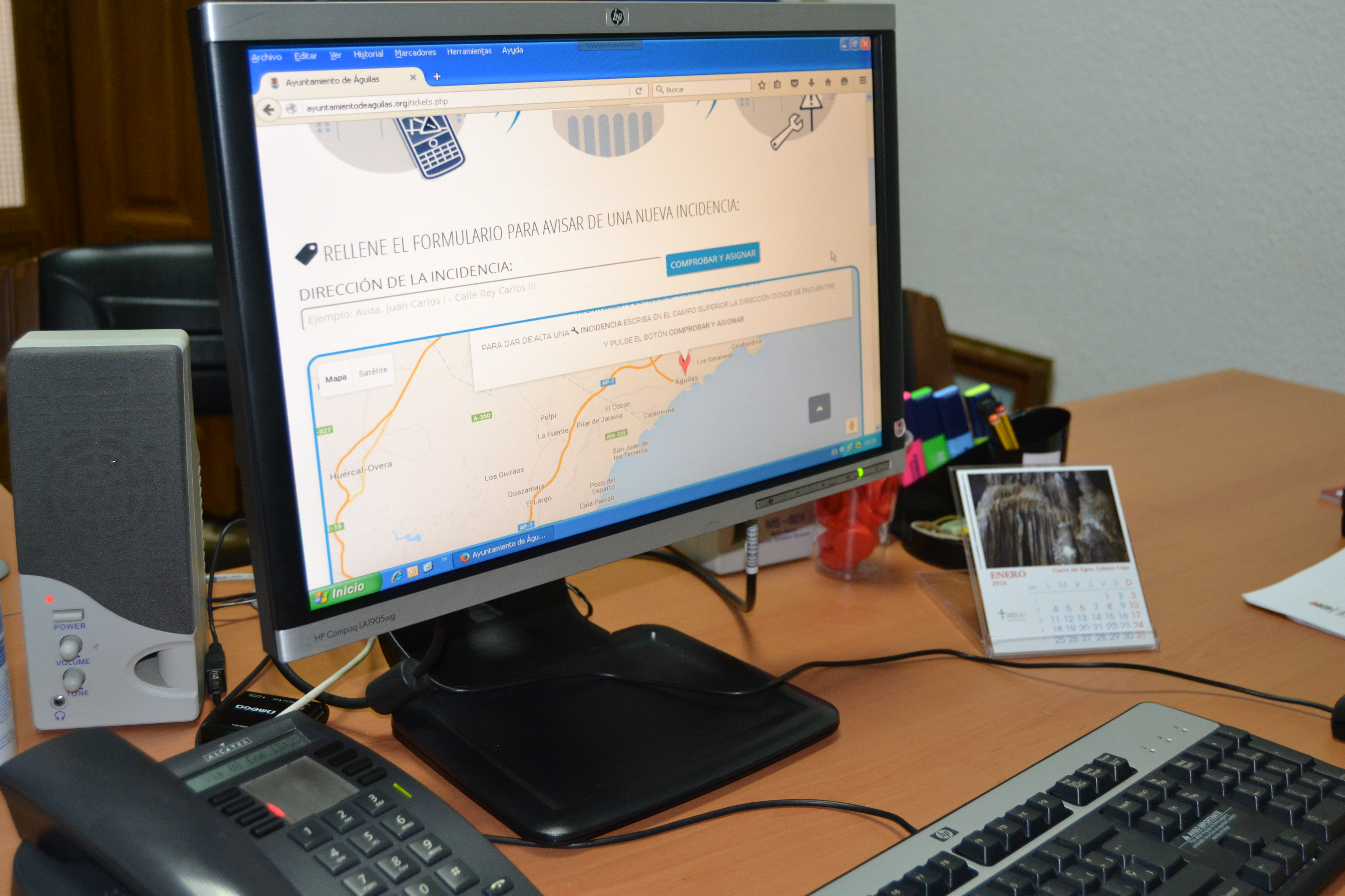 El Ayuntamiento pone en marcha un sistema de gestión de incidencias online