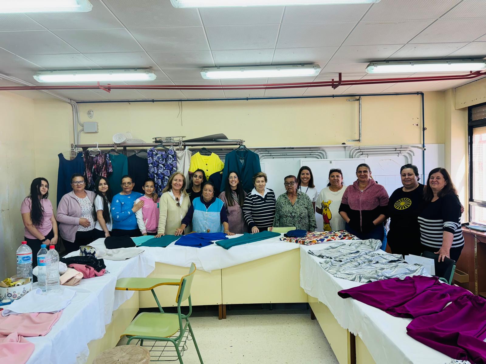 Finaliza el taller de costura para mujeres gitanas organizado por la Concejalía de Igualdad 