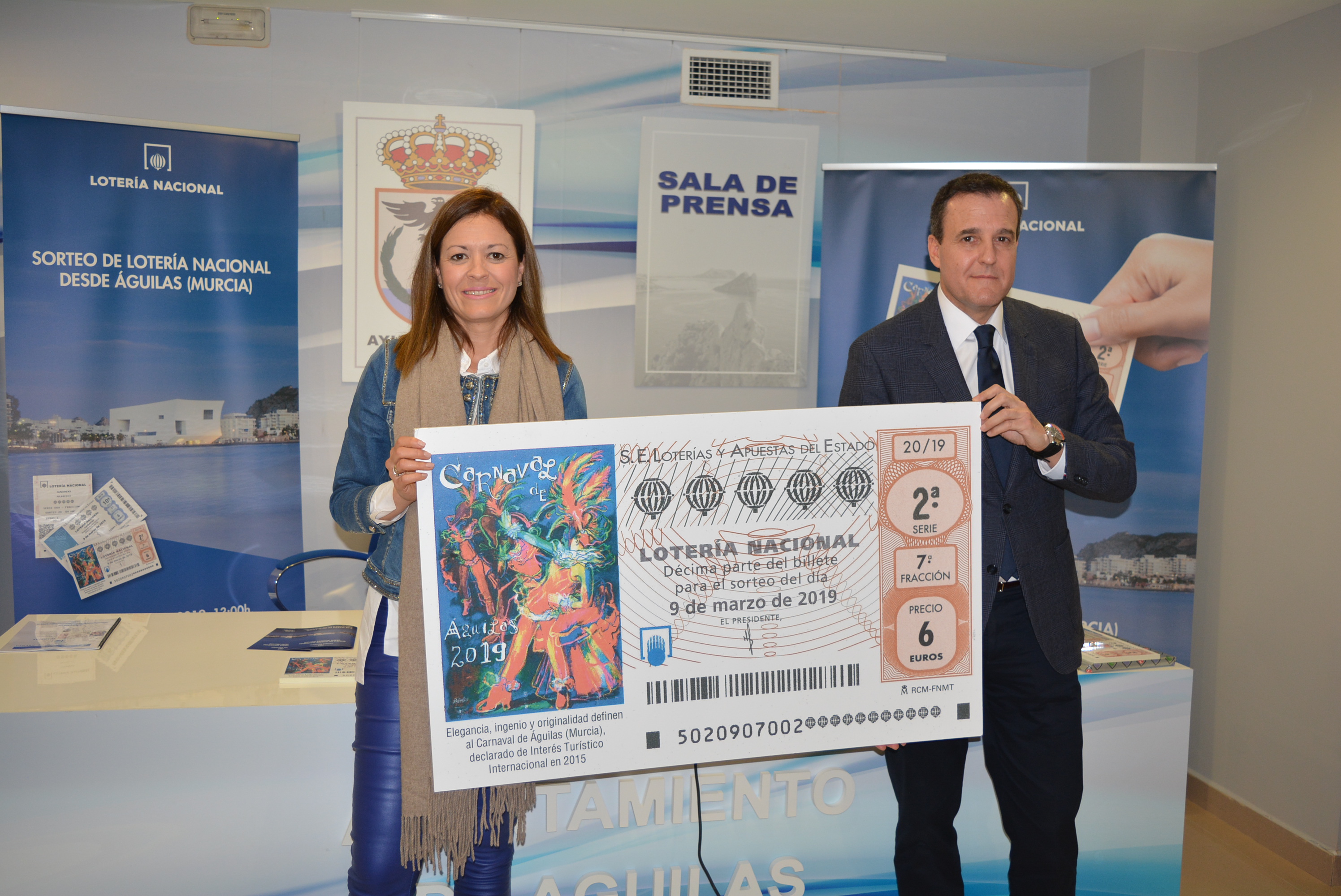 Todo listo para la celebración, el próximo sábado, del Sorteo Viajero de la Lotería Nacional 